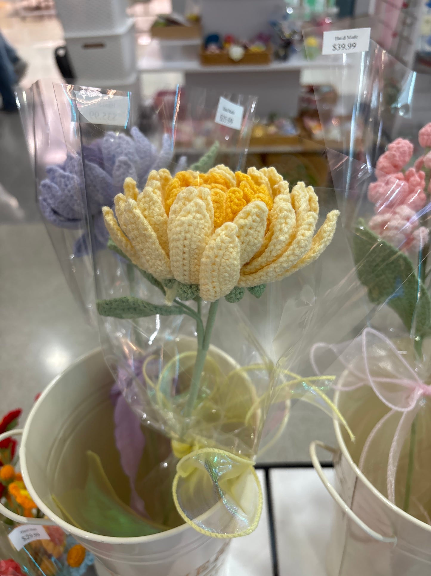 handmade crochet Chrysanthemum