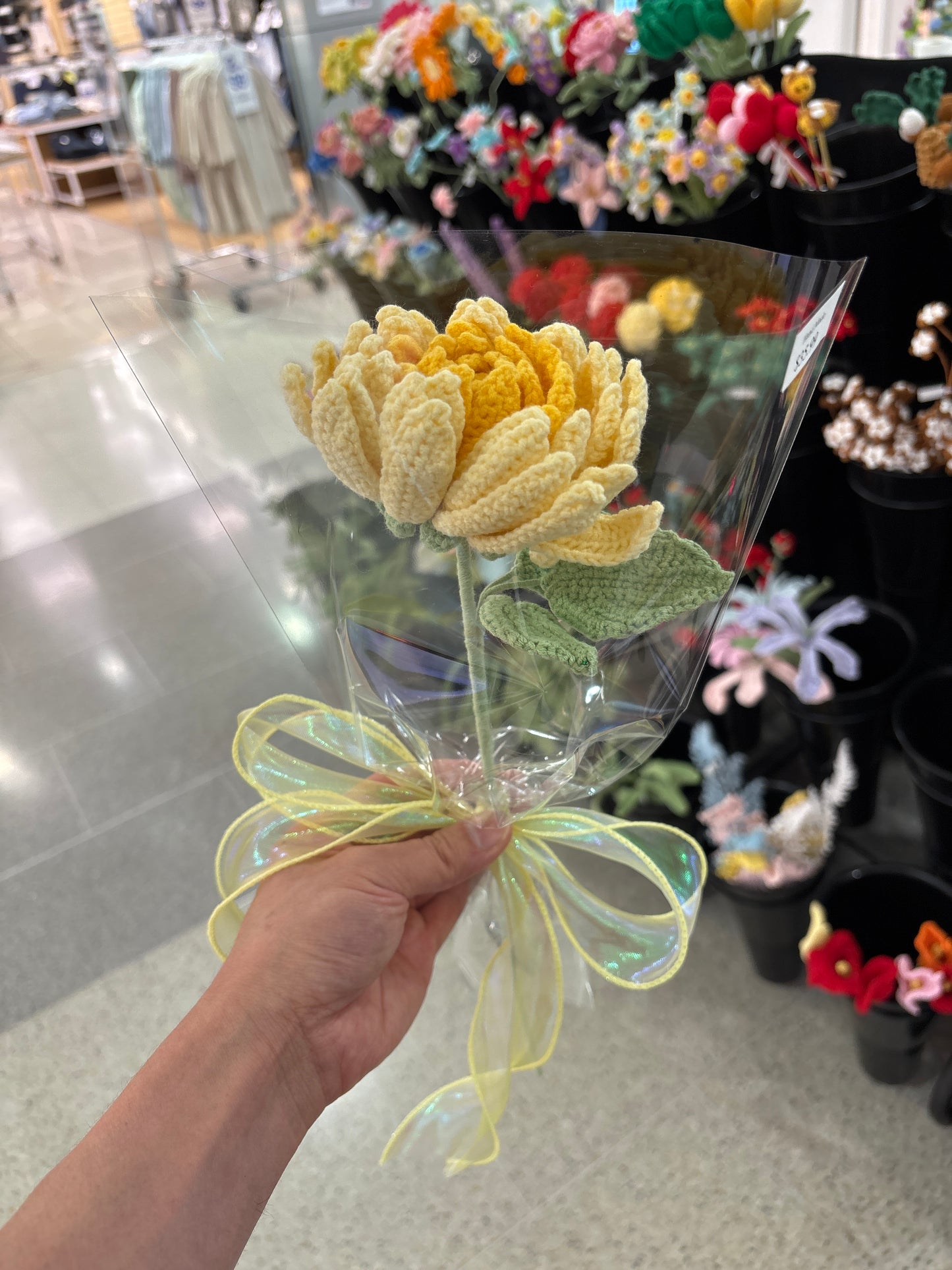 handmade crochet Chrysanthemum