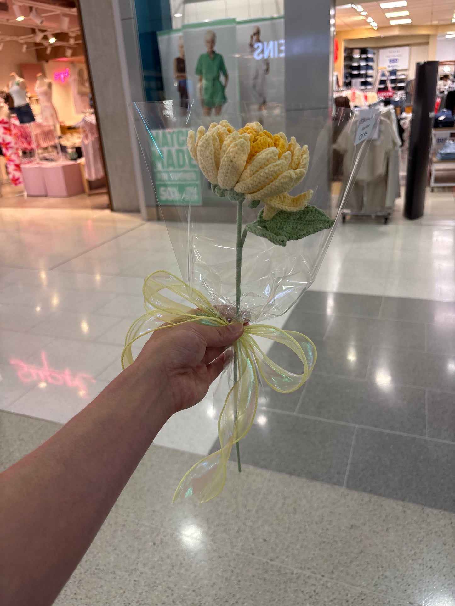 handmade crochet Chrysanthemum