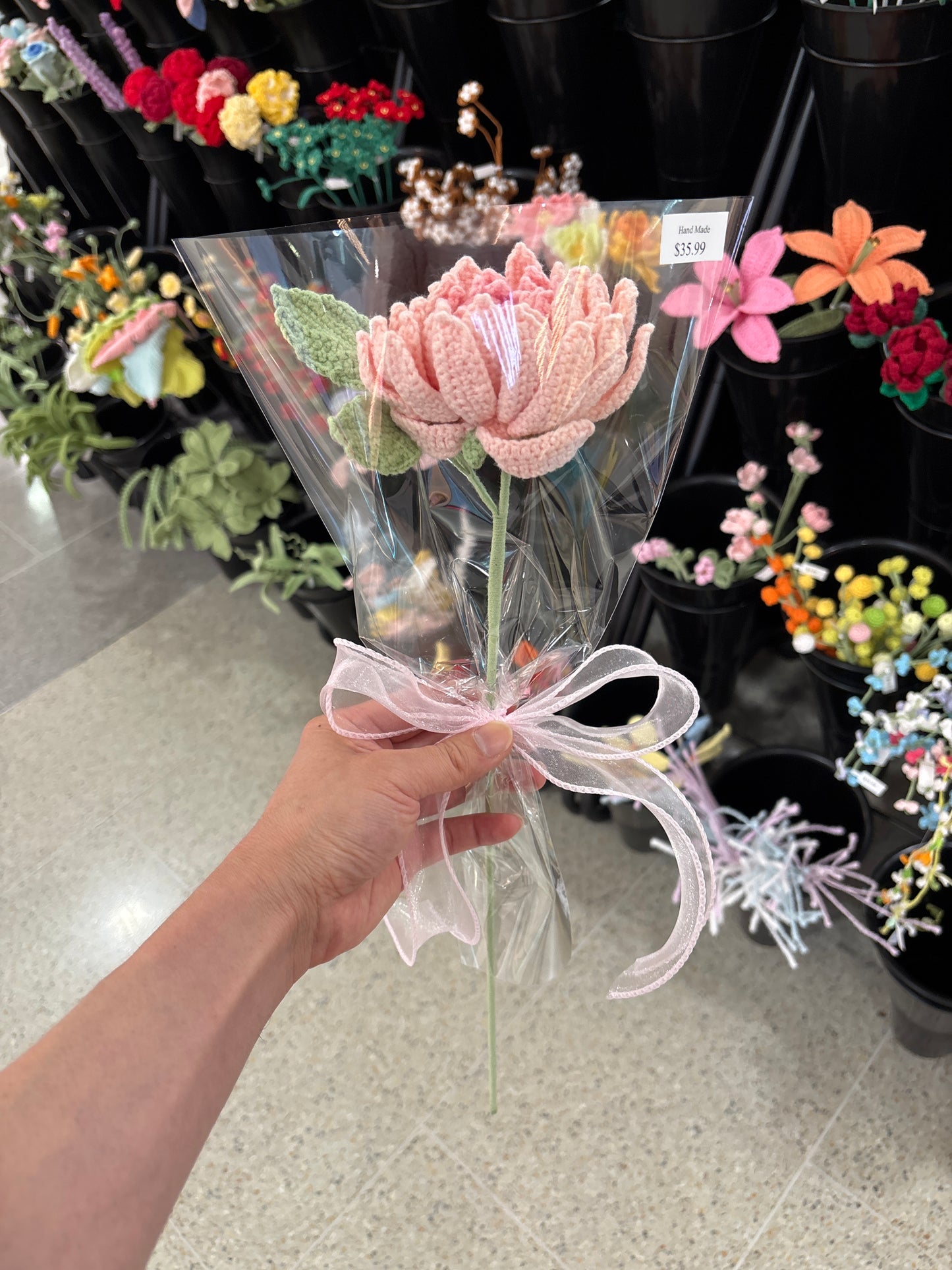 handmade crochet Chrysanthemum