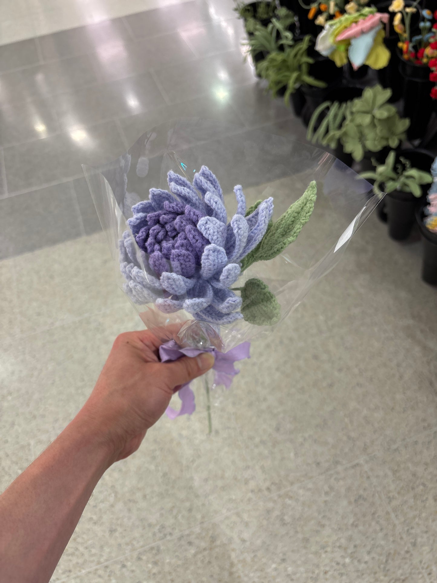 handmade crochet Chrysanthemum