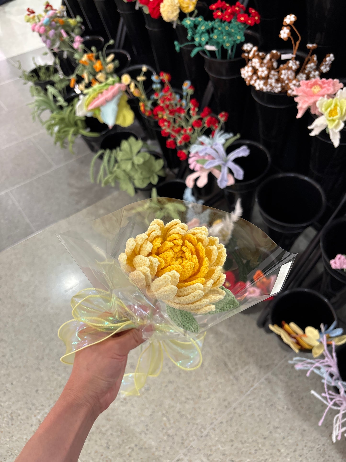 handmade crochet Chrysanthemum
