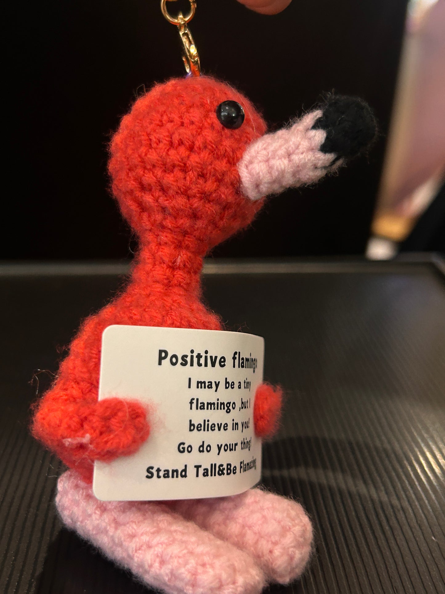 Flamingo Keychain