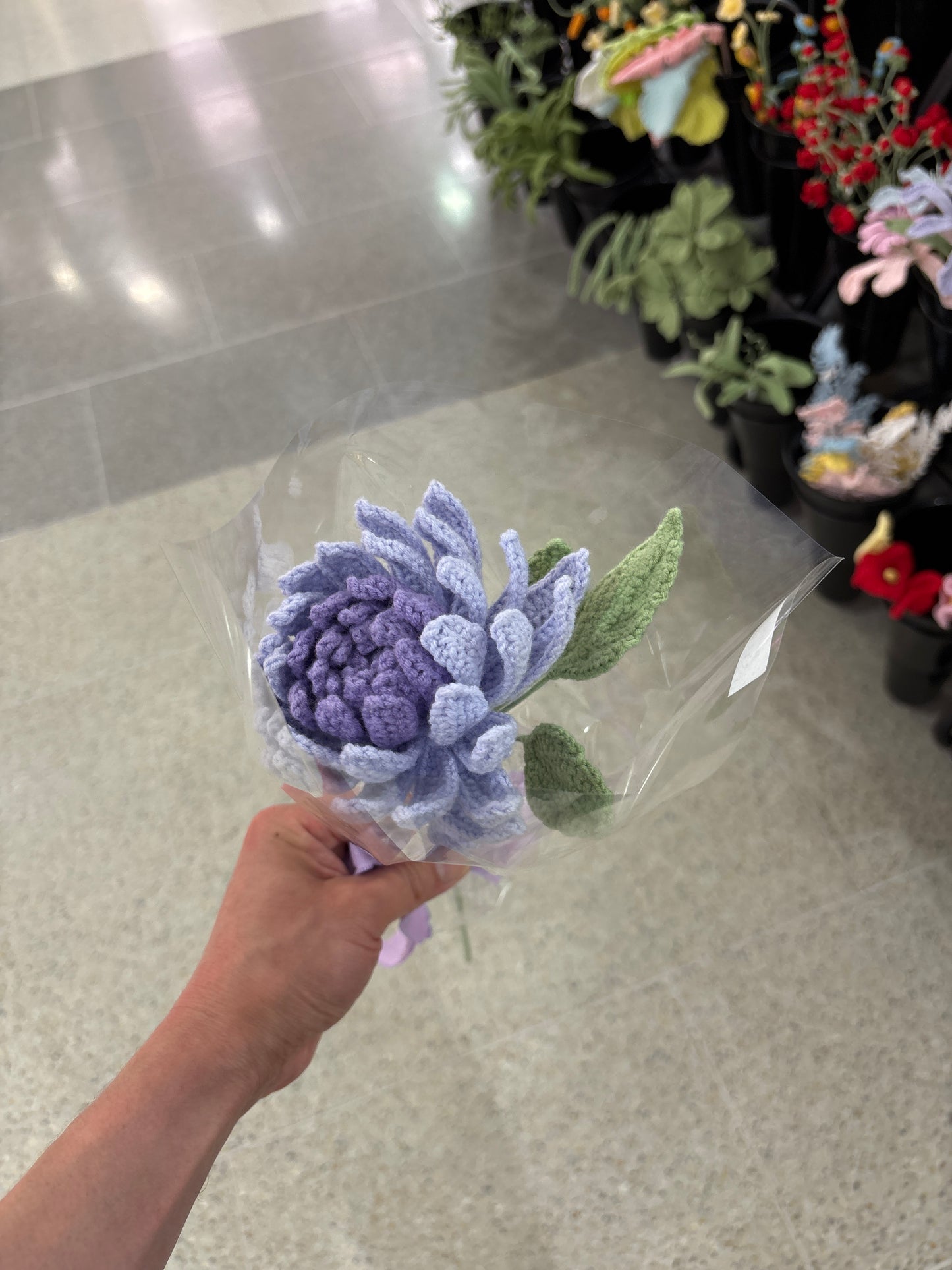 handmade crochet Chrysanthemum