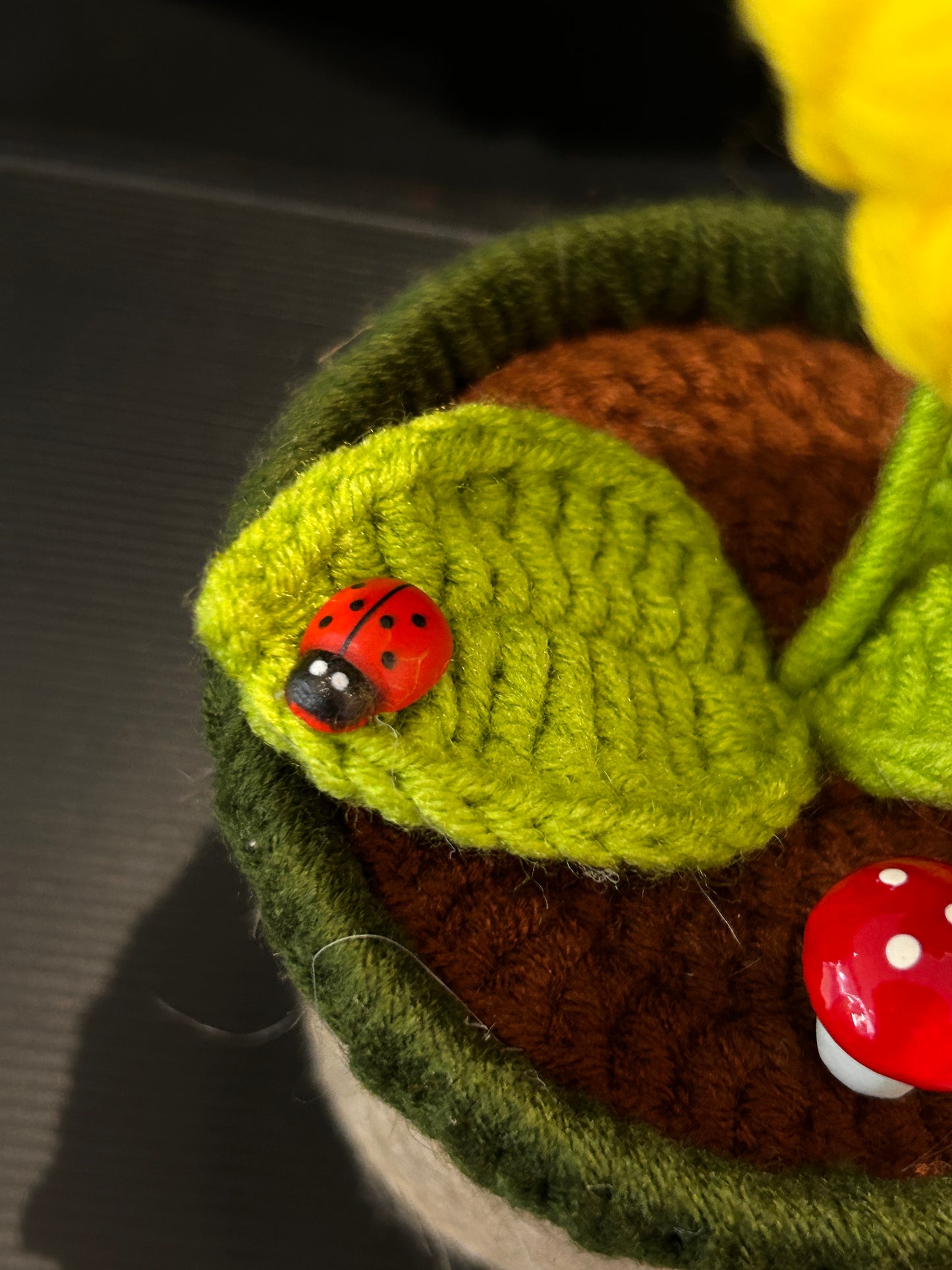 Sunflower Pot (Smile Face)