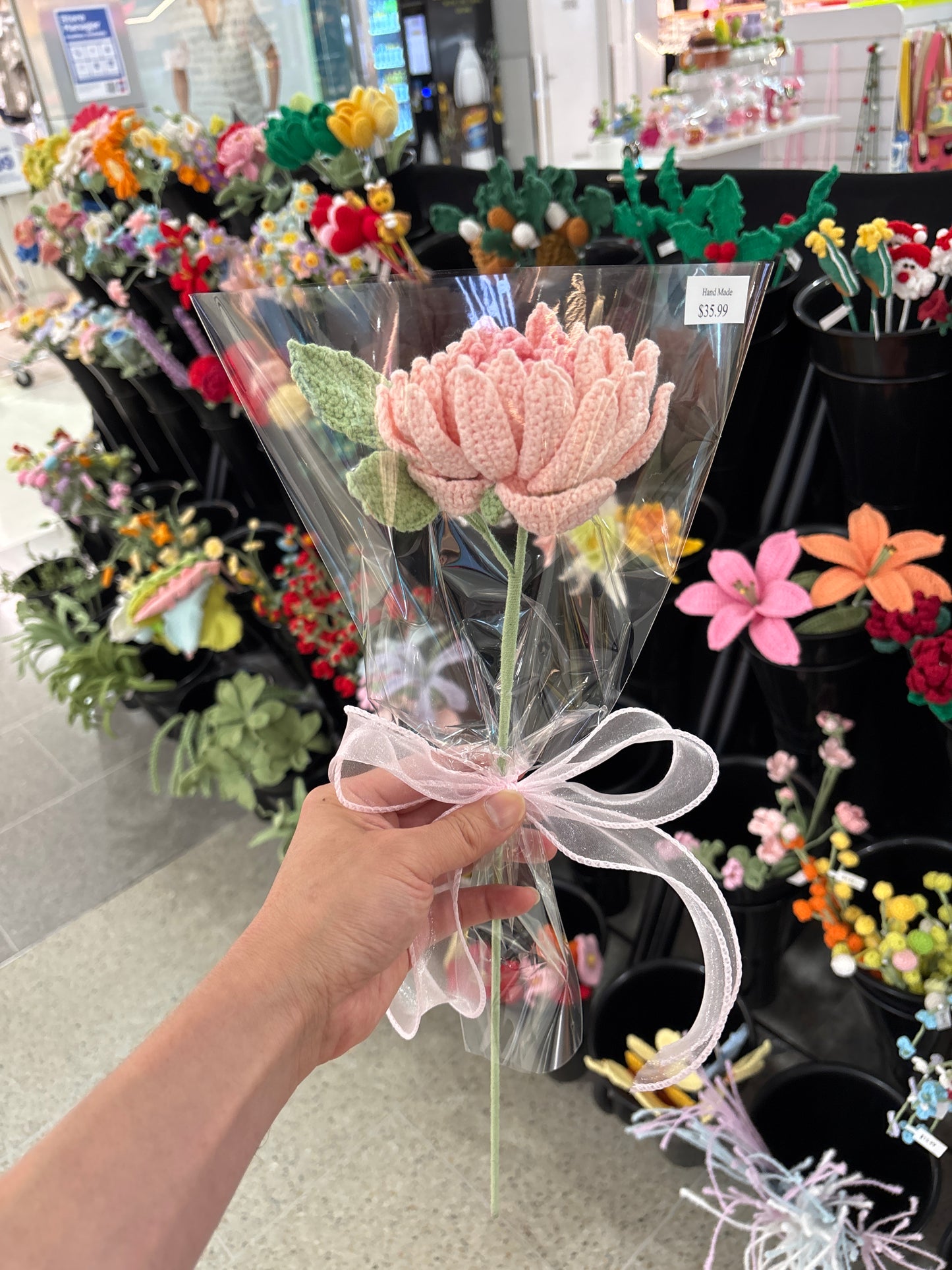 handmade crochet Chrysanthemum