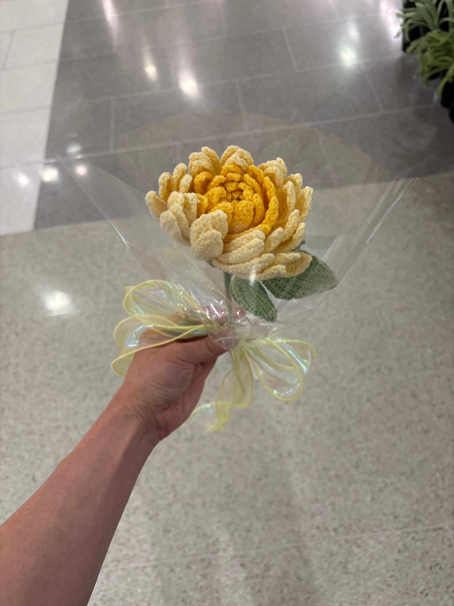 handmade crochet Chrysanthemum