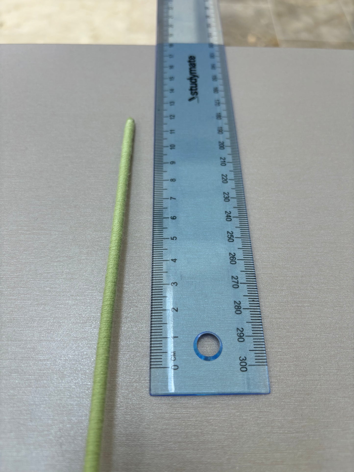 Hand-Crocheted Long-Stem Rose