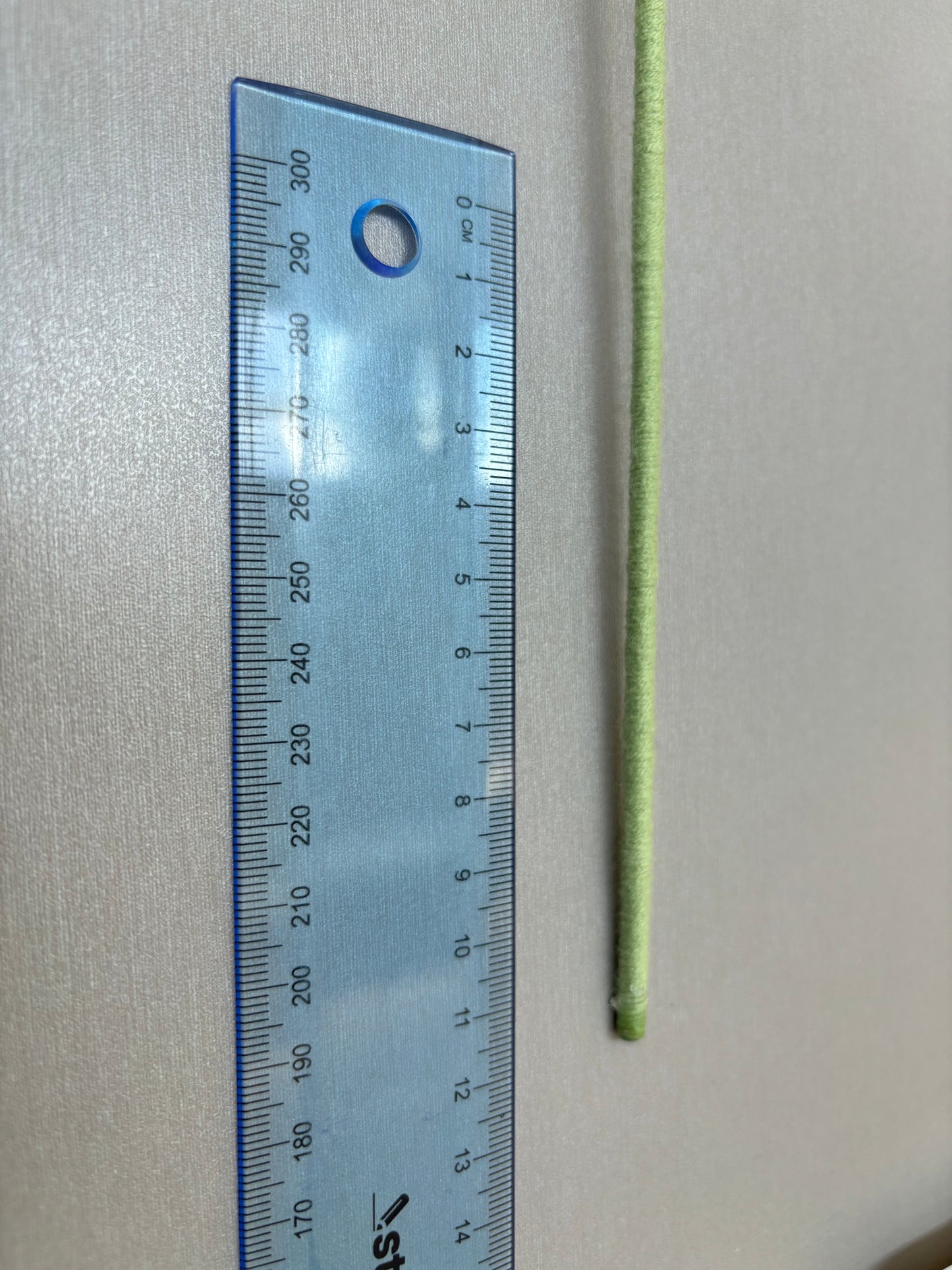 Hand-Crocheted Long-Stem Yellow Rose