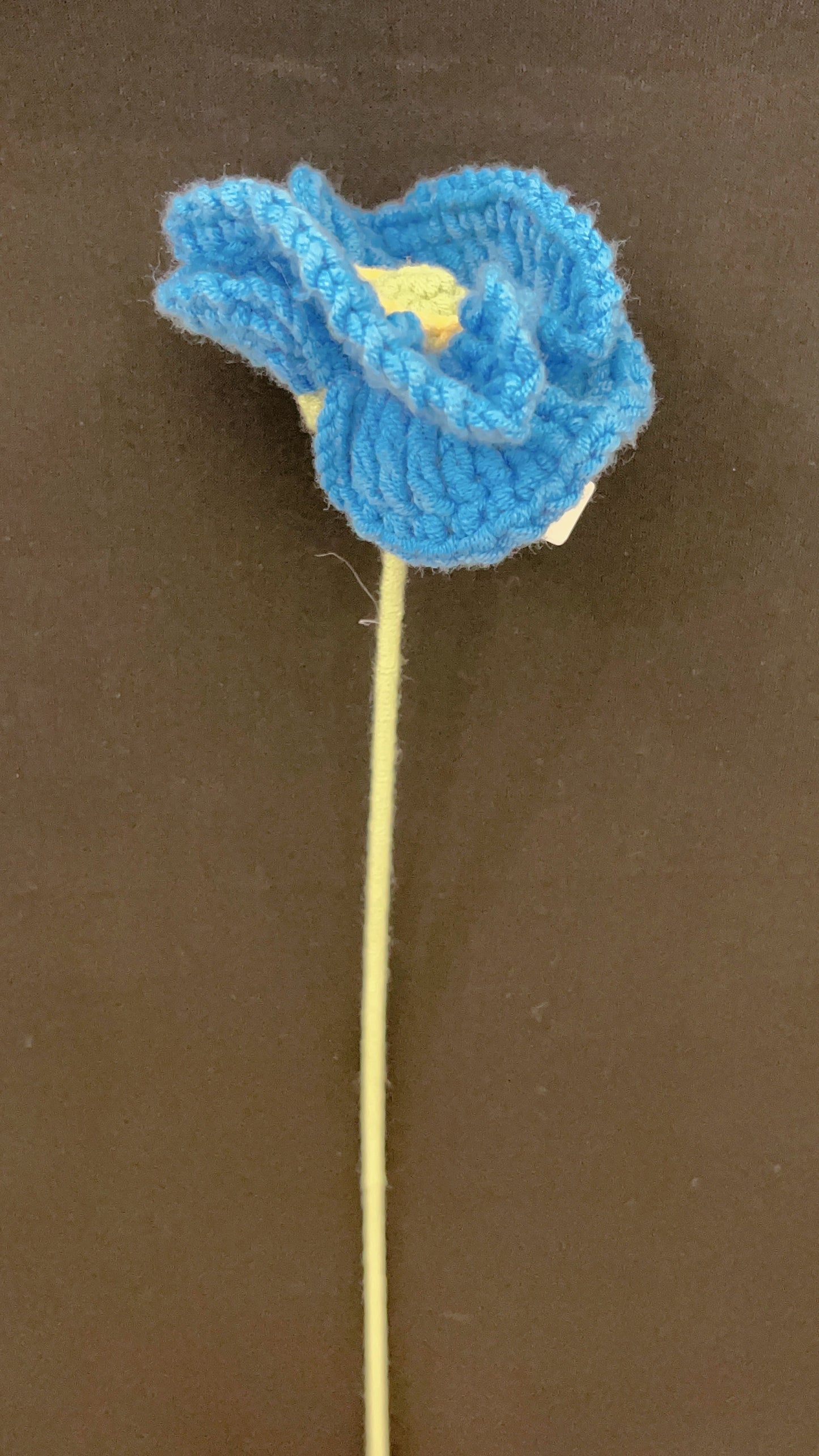 Handmade colorful Poppy