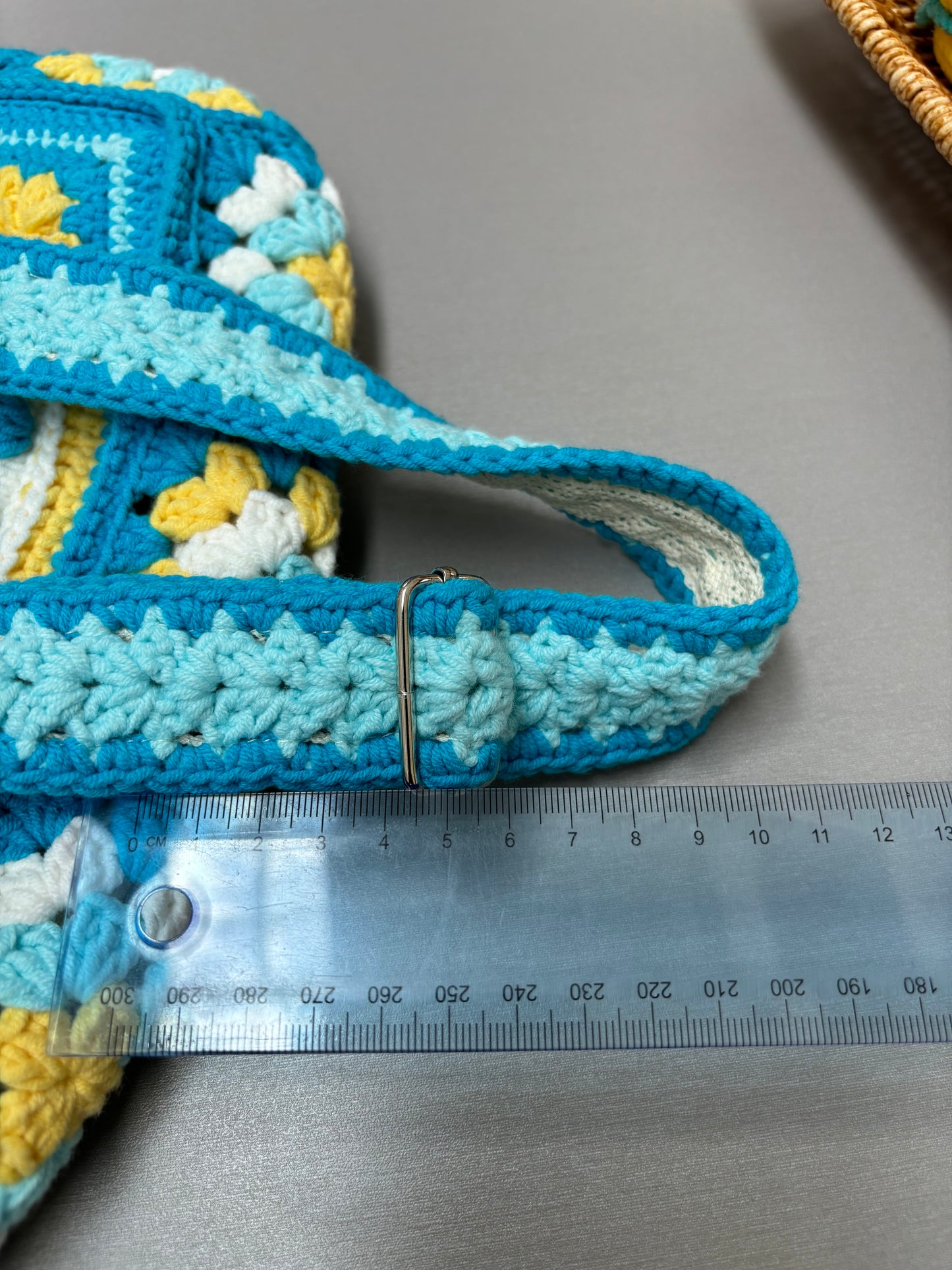 Boho Crochet Mandala Shoulder Bag