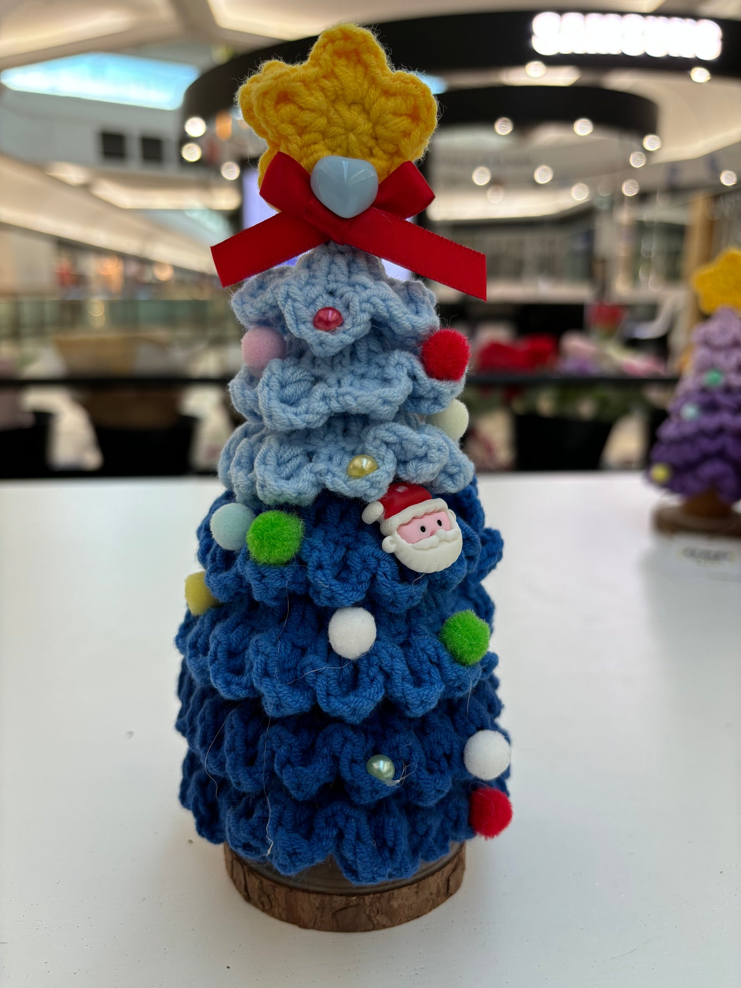 Handmade Crochet Christmas Tree Ornament