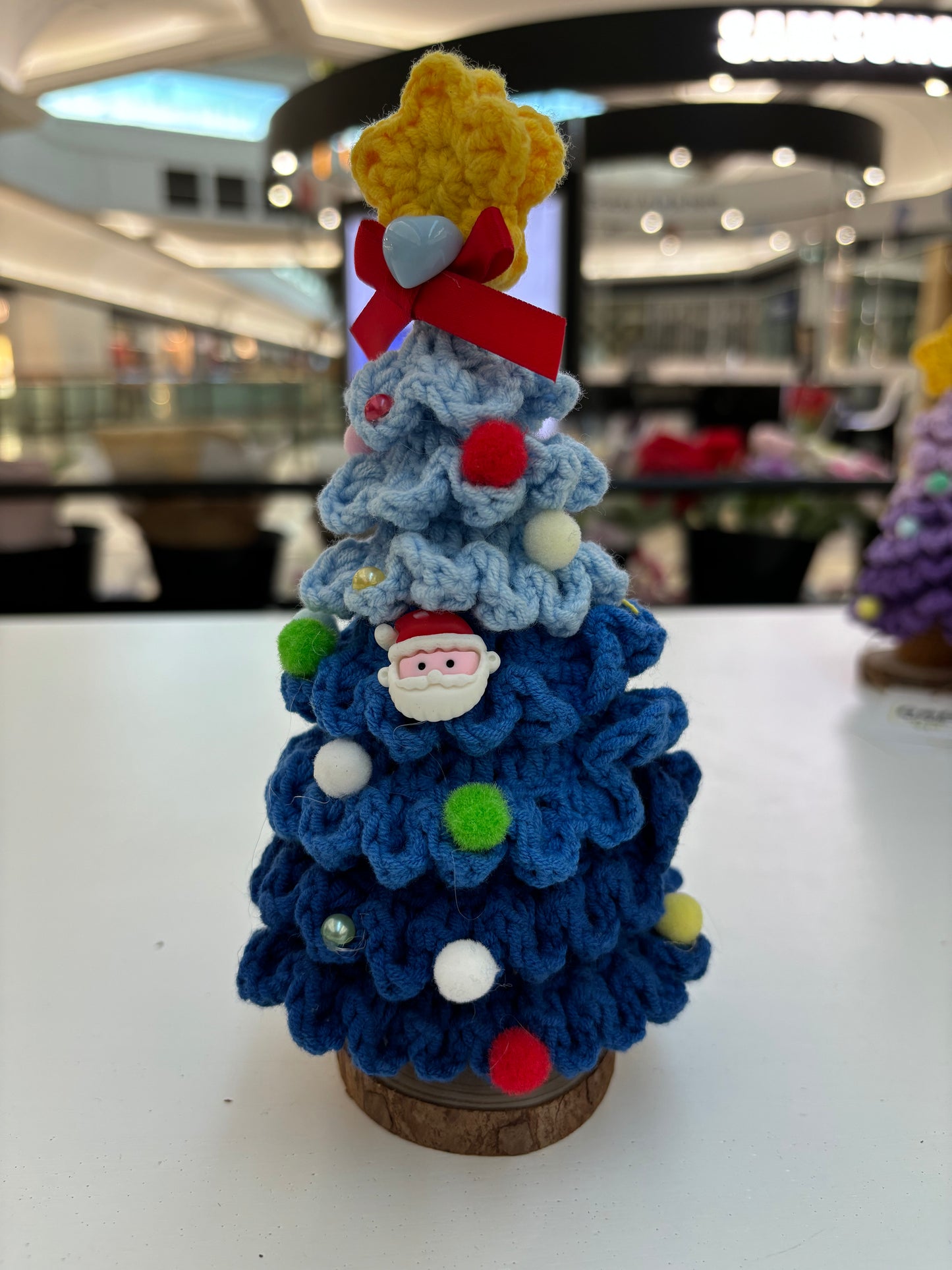 Handmade Crochet Christmas Tree Ornament