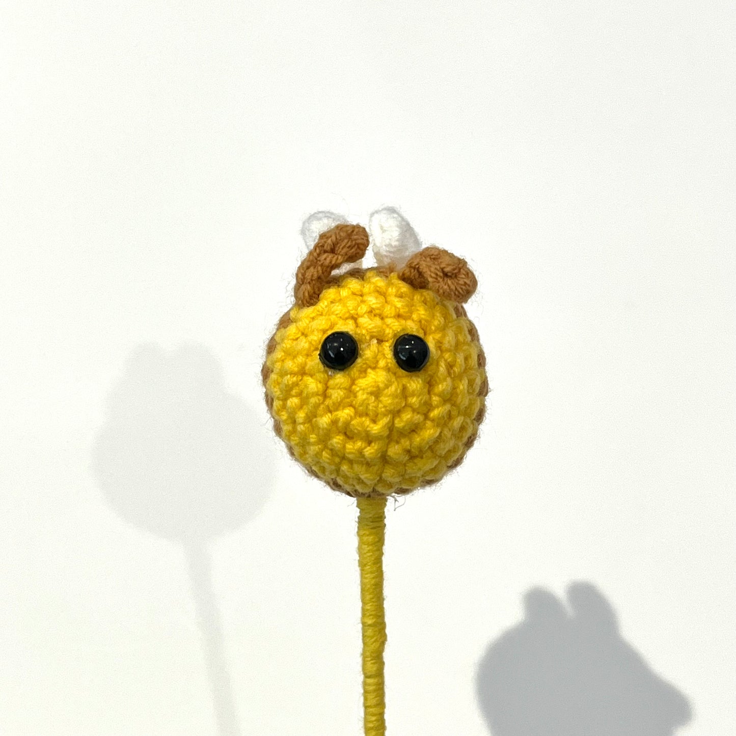 handmade crochet bee