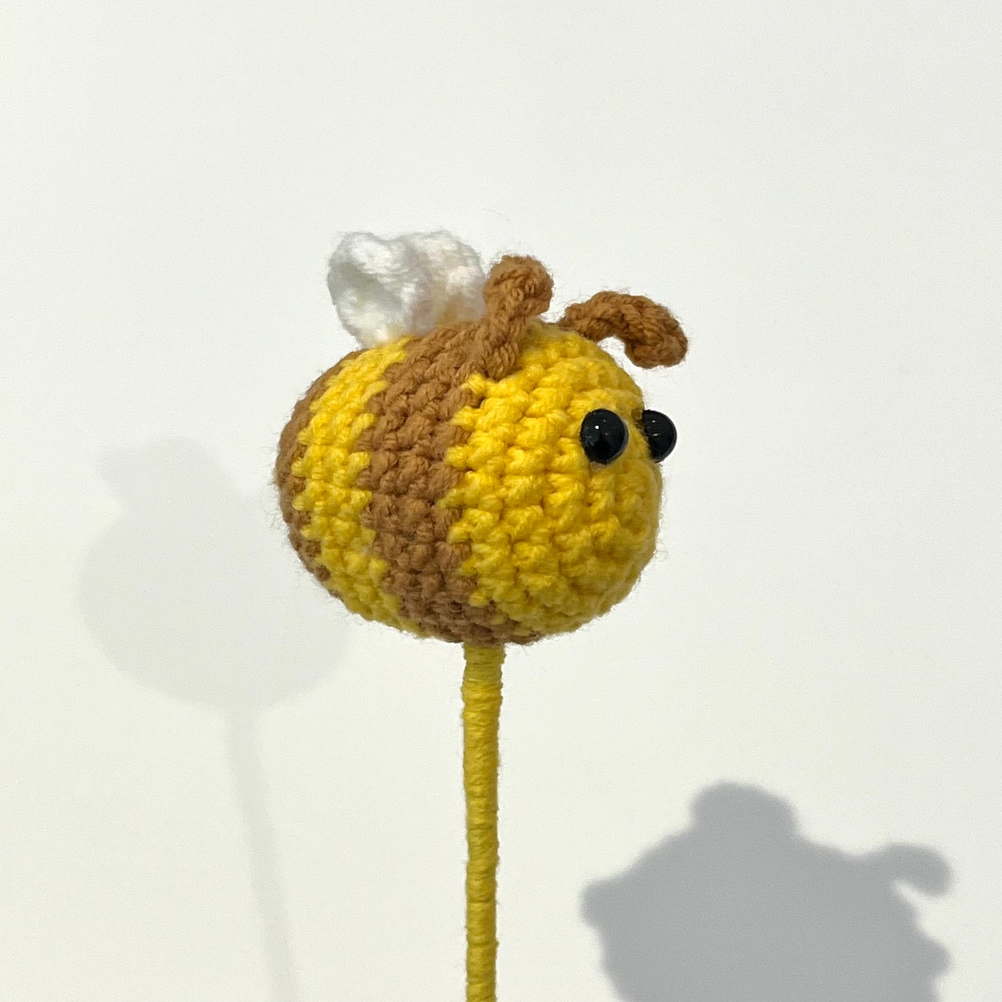 handmade crochet bee