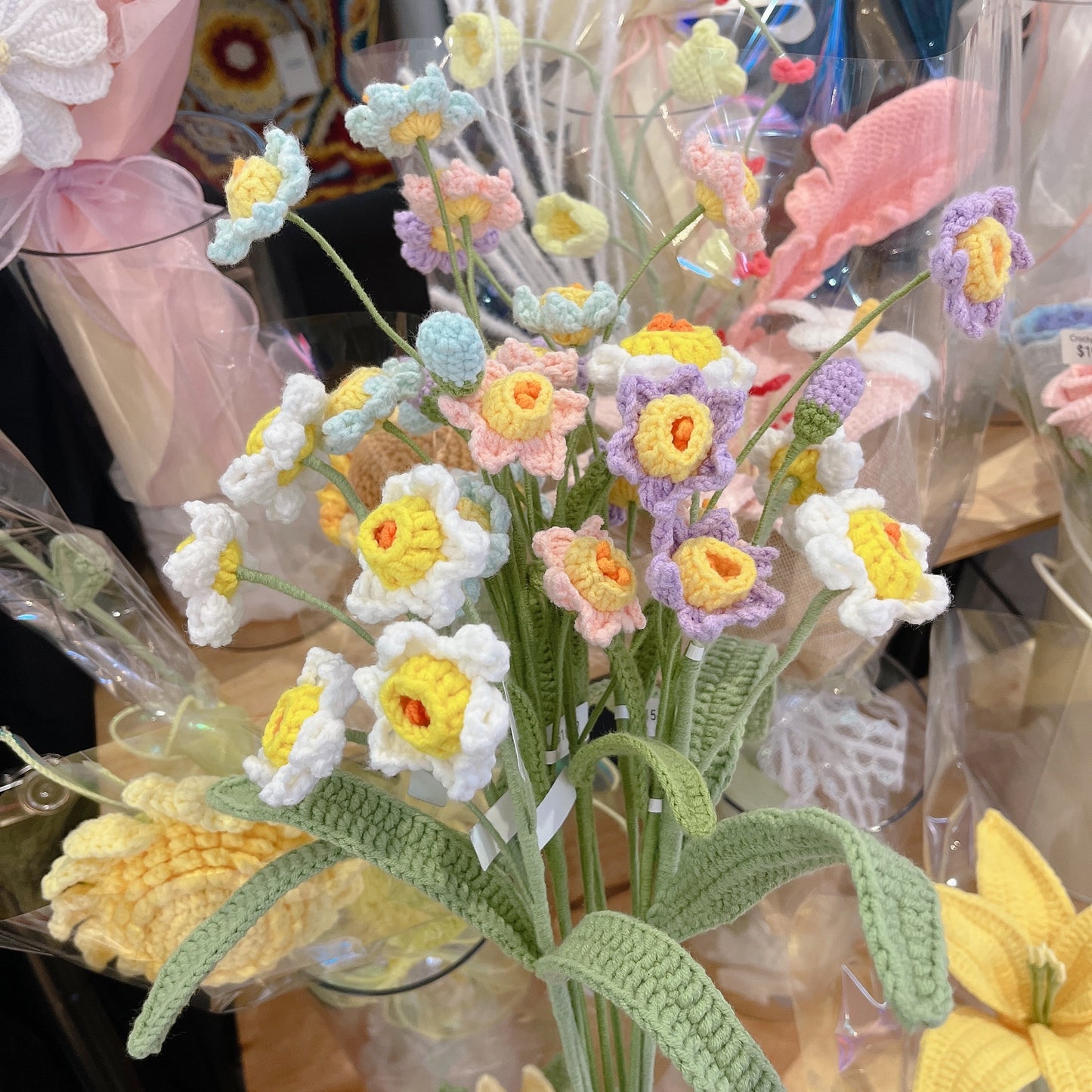 Daffodil Crochet Flowers