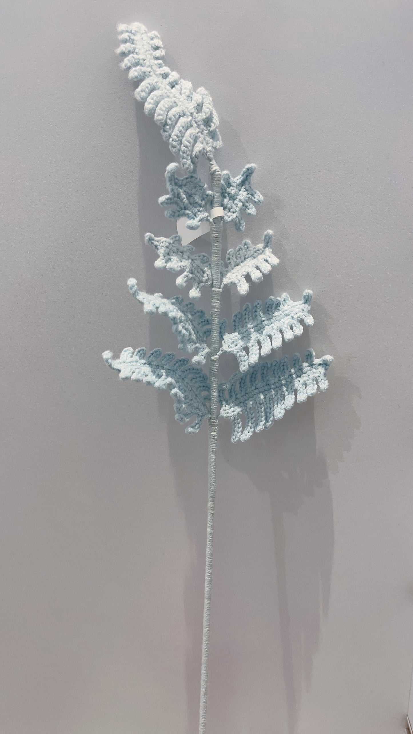 Handmade Crochet Fern Leaves