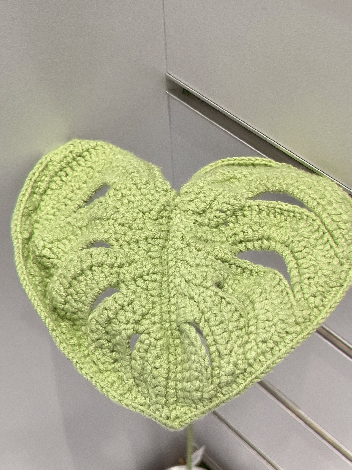 Handmade Crochet Monstera Leaf