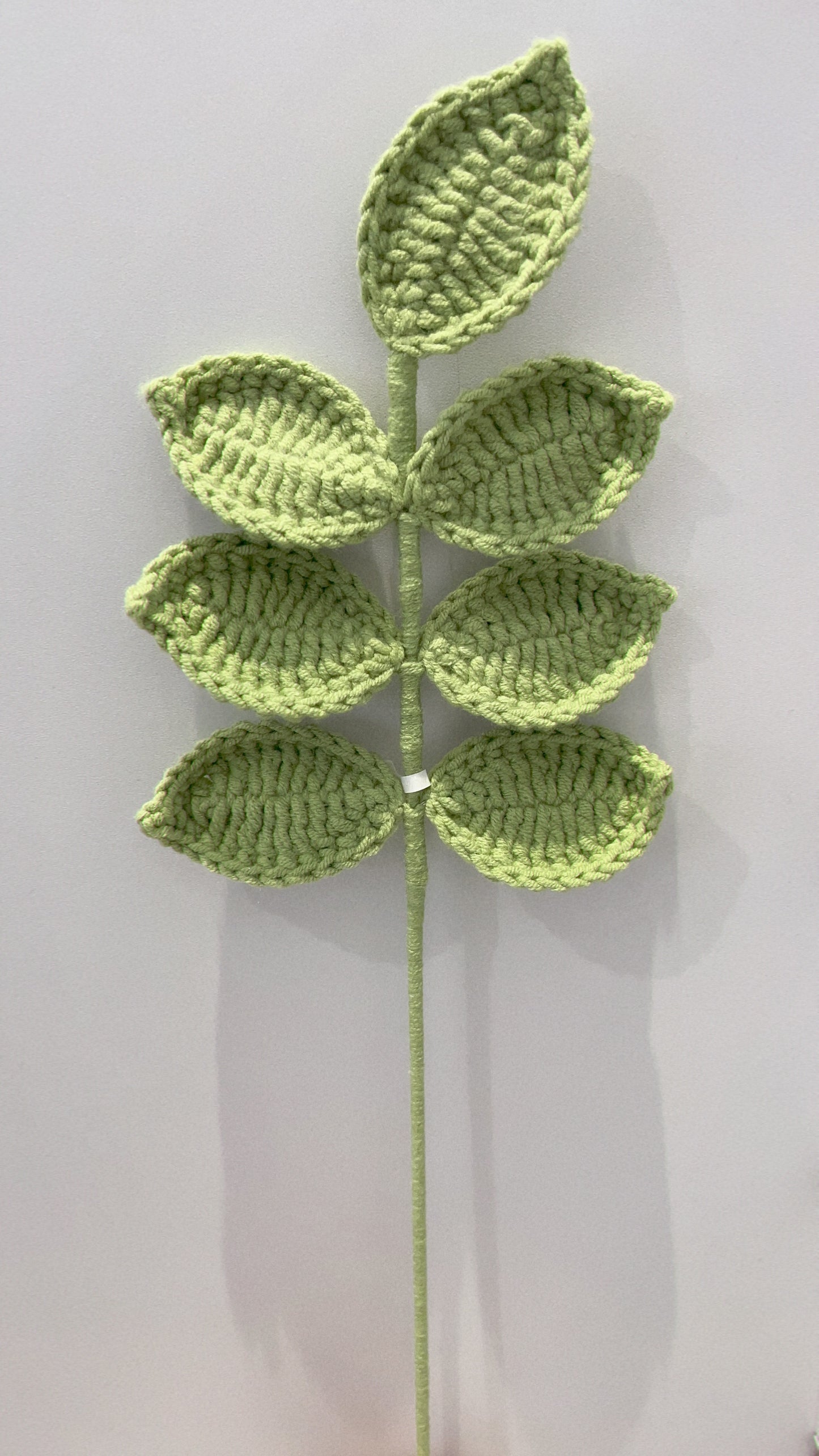 Handmade Crochet Color Leaves