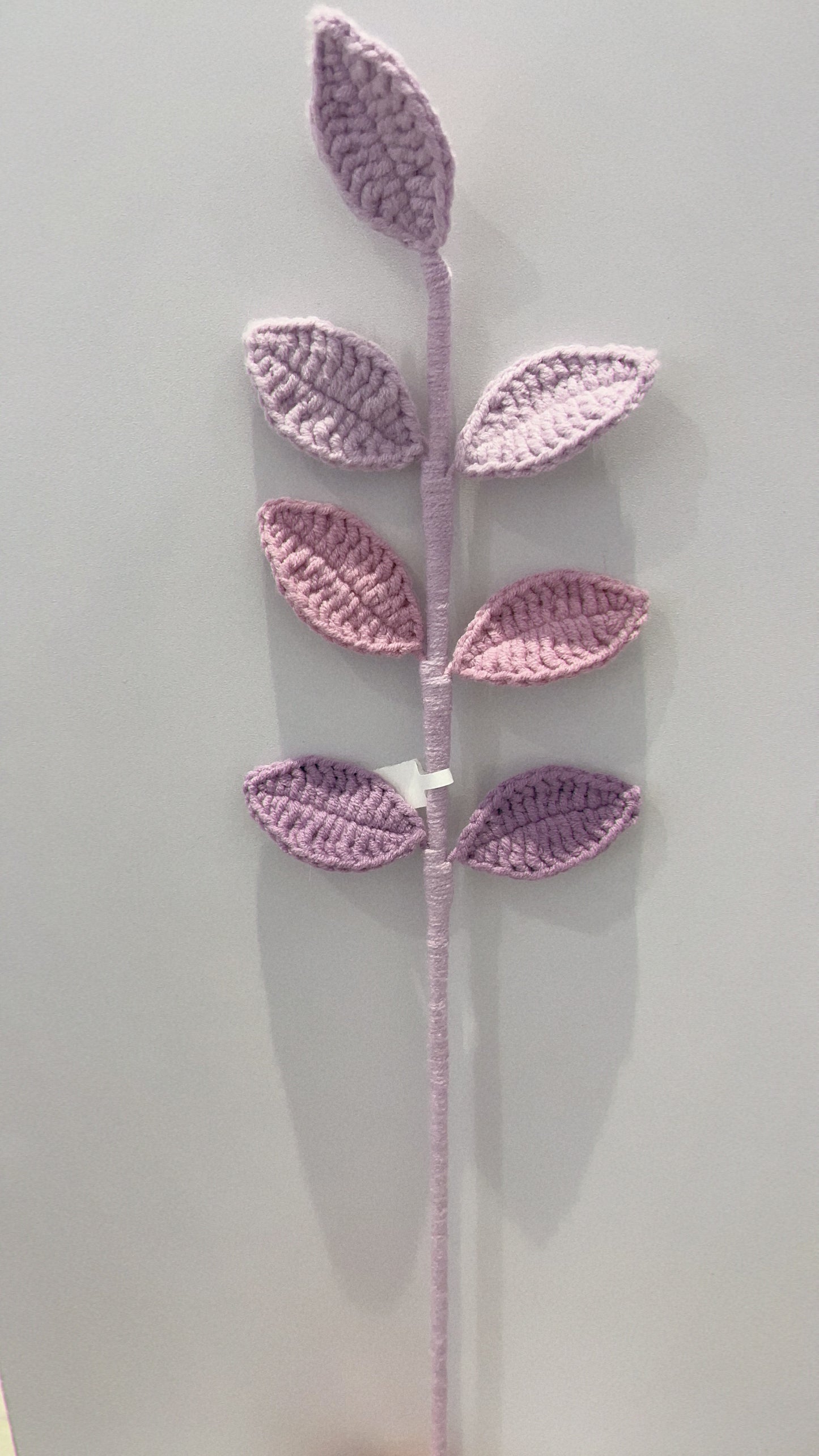 Handmade Crochet Color Leaves