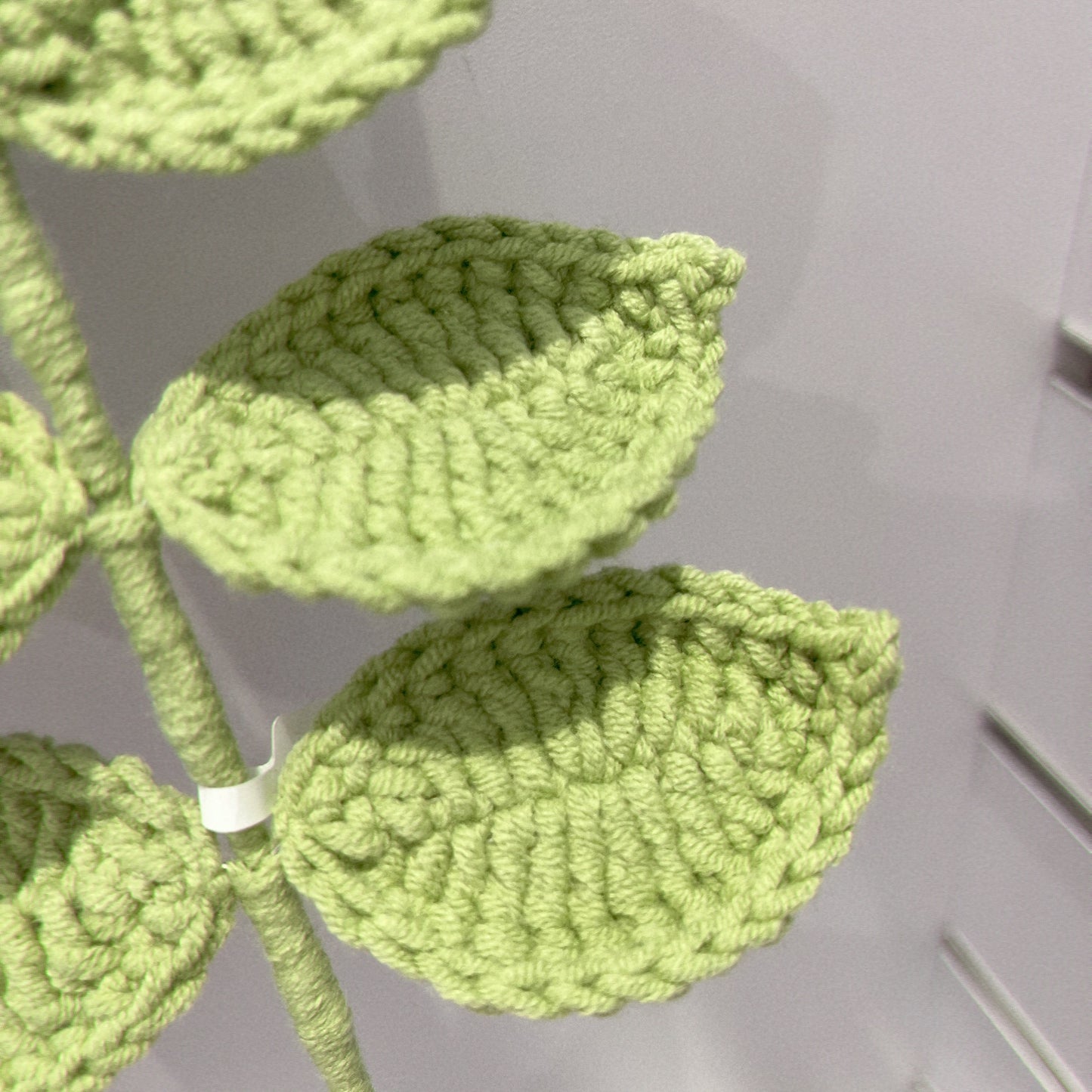Handmade Crochet Color Leaves