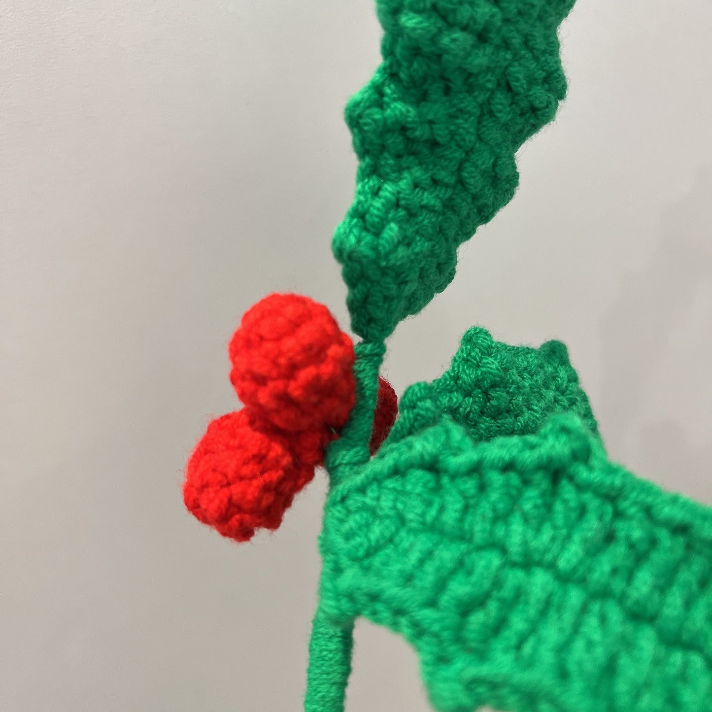 Handmade Crochet Mistletoe