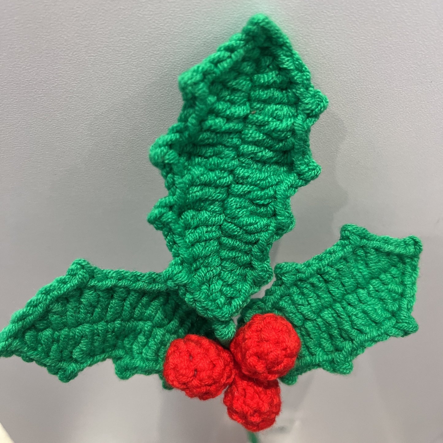 Handmade Crochet Mistletoe