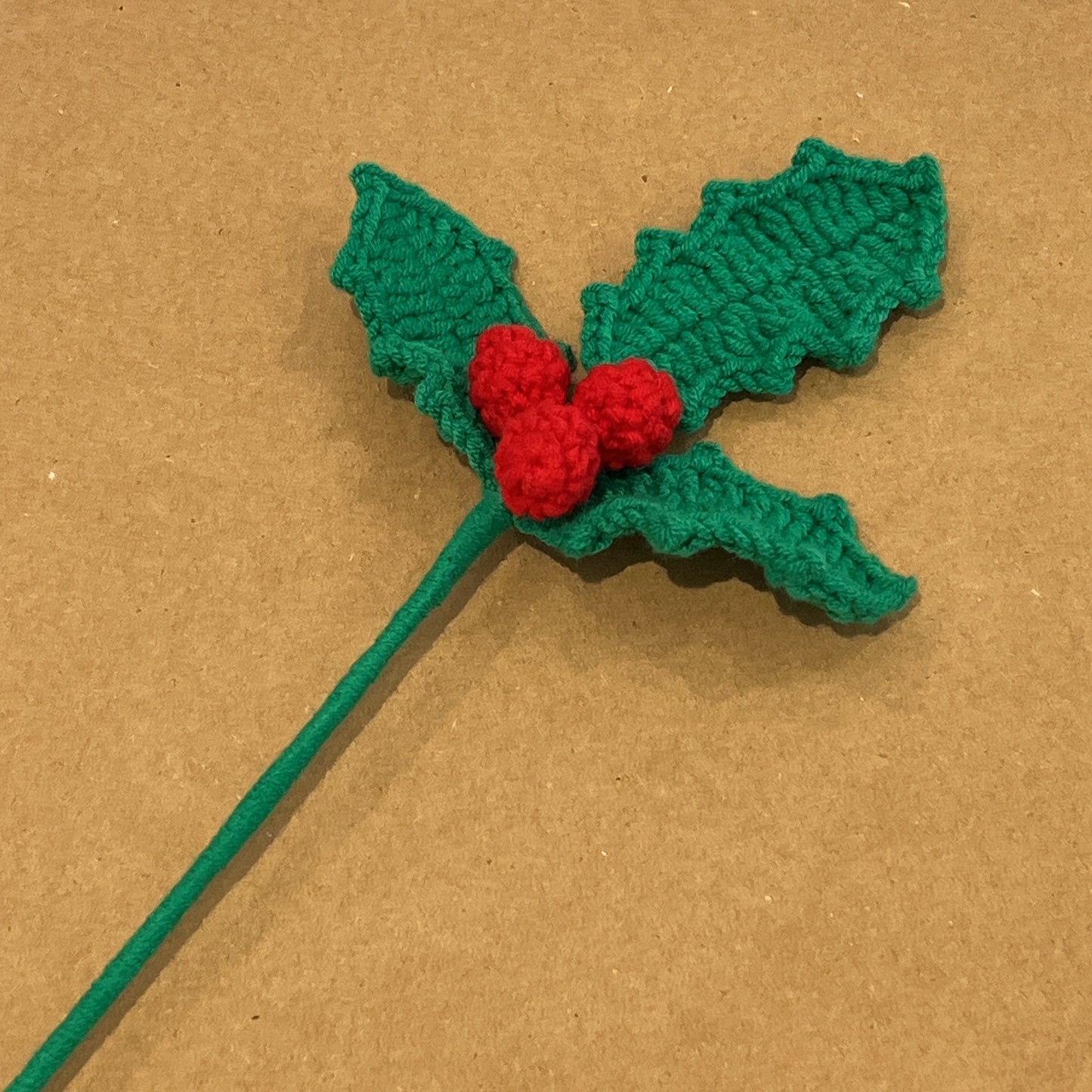Handmade Crochet Mistletoe