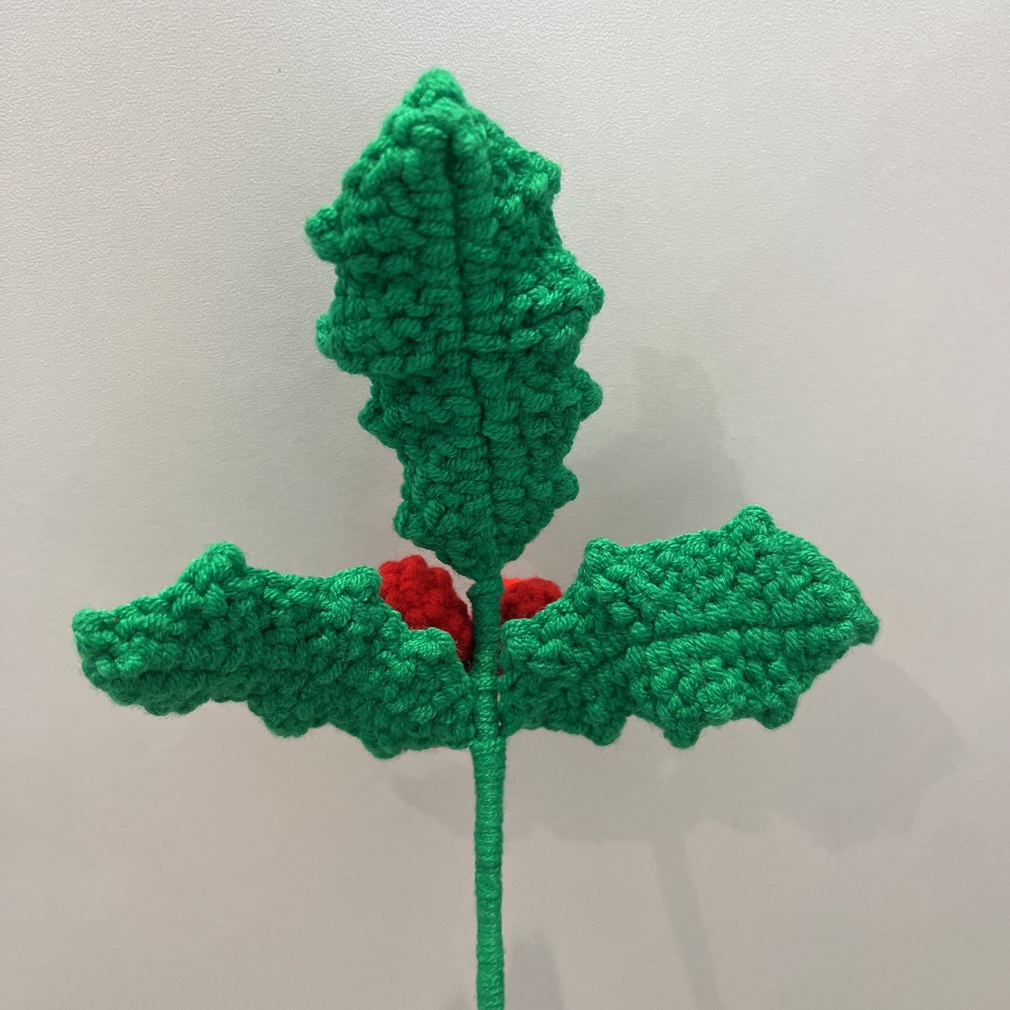 Handmade Crochet Mistletoe