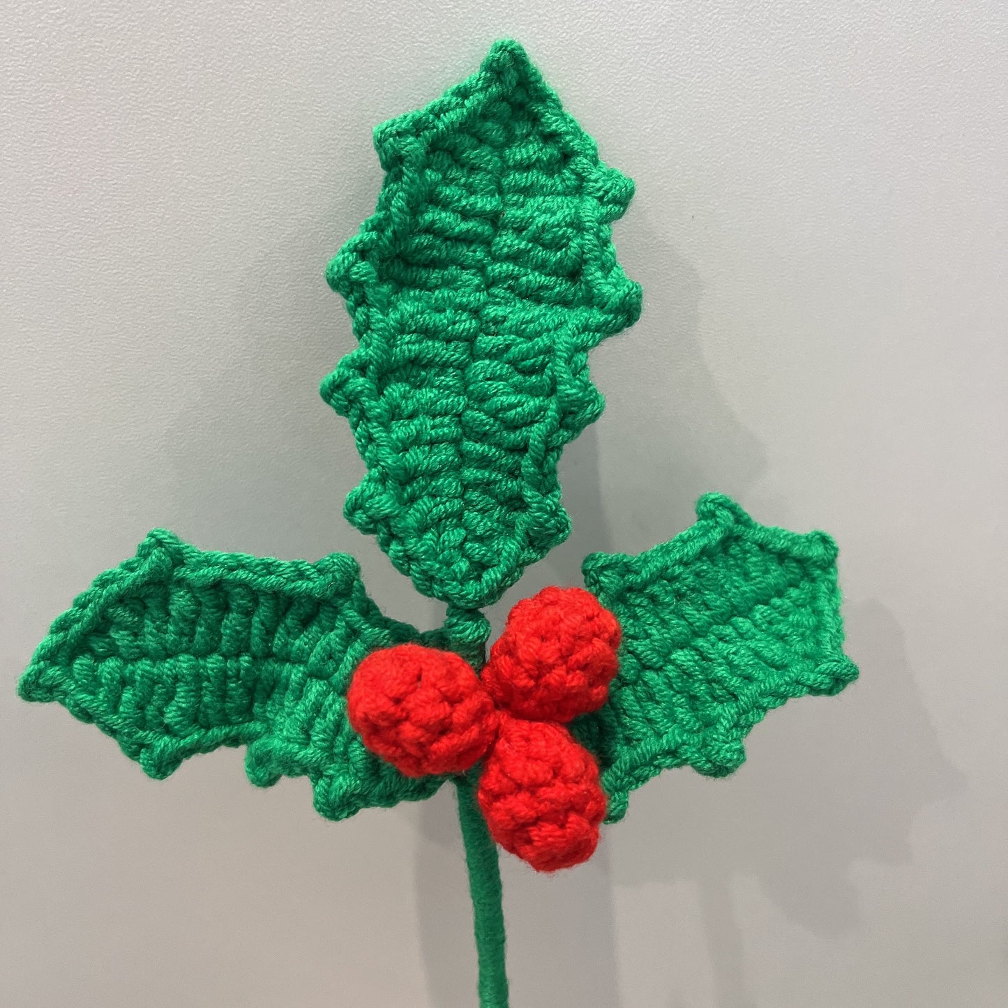 Handmade Crochet Mistletoe