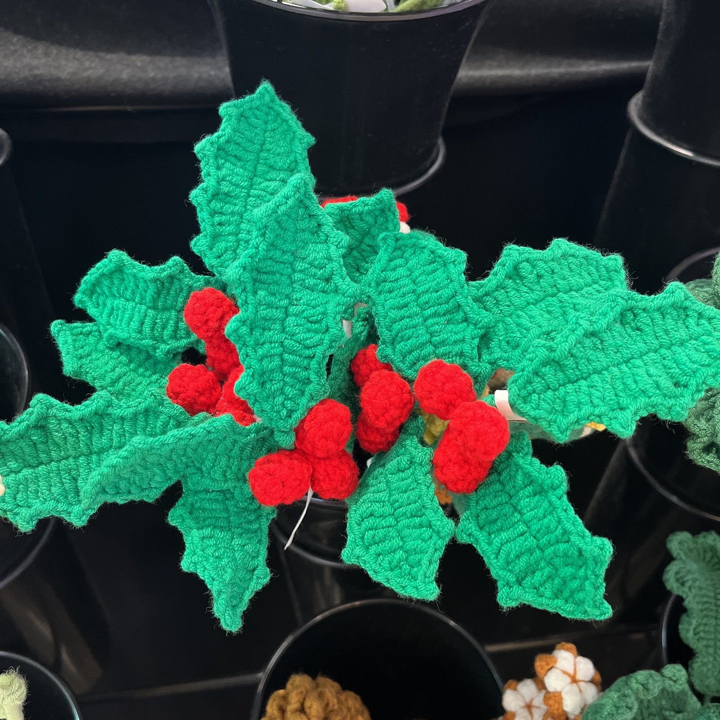 Handmade Crochet Mistletoe