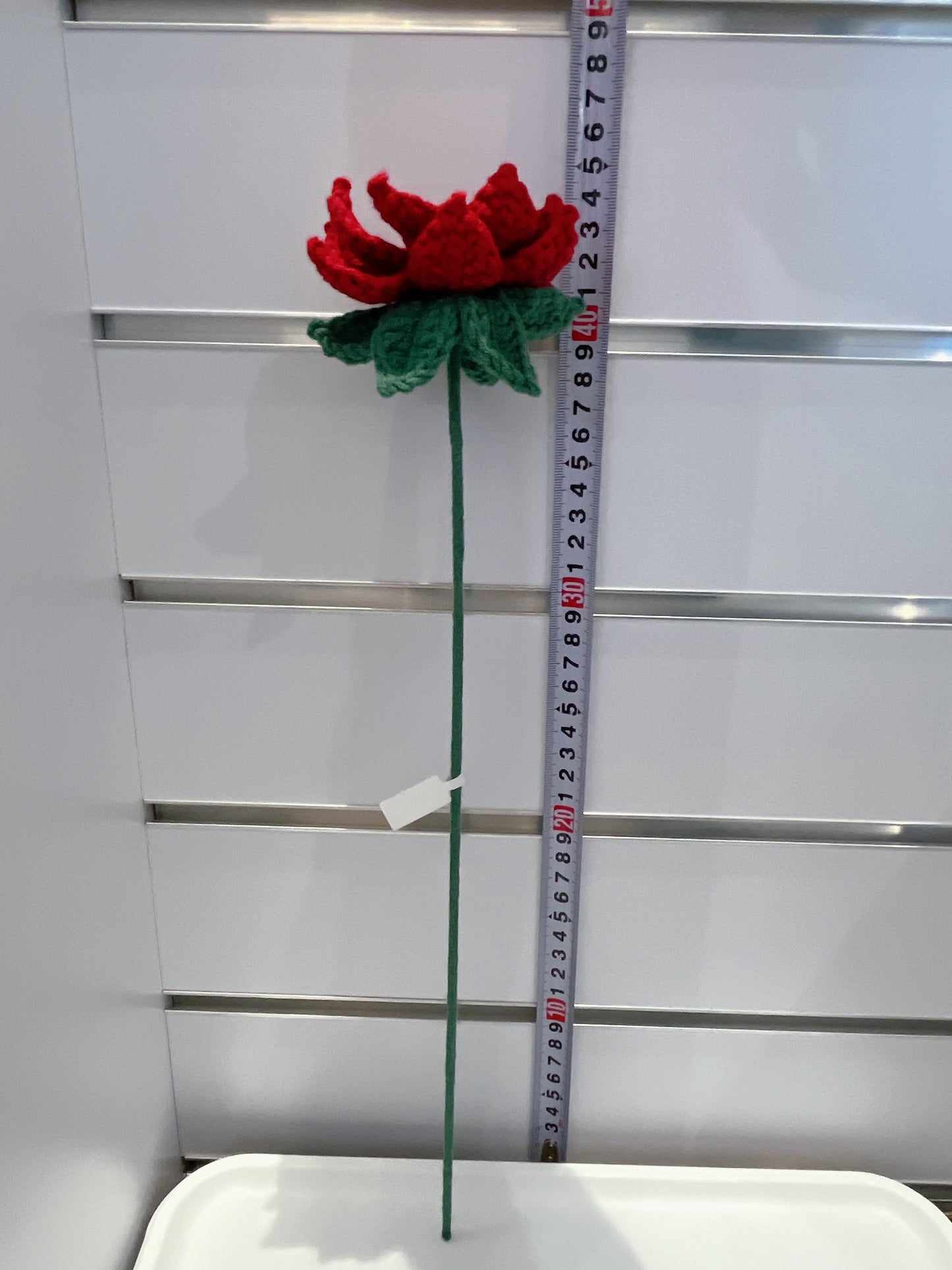 Handmade Crochet Poinsettia