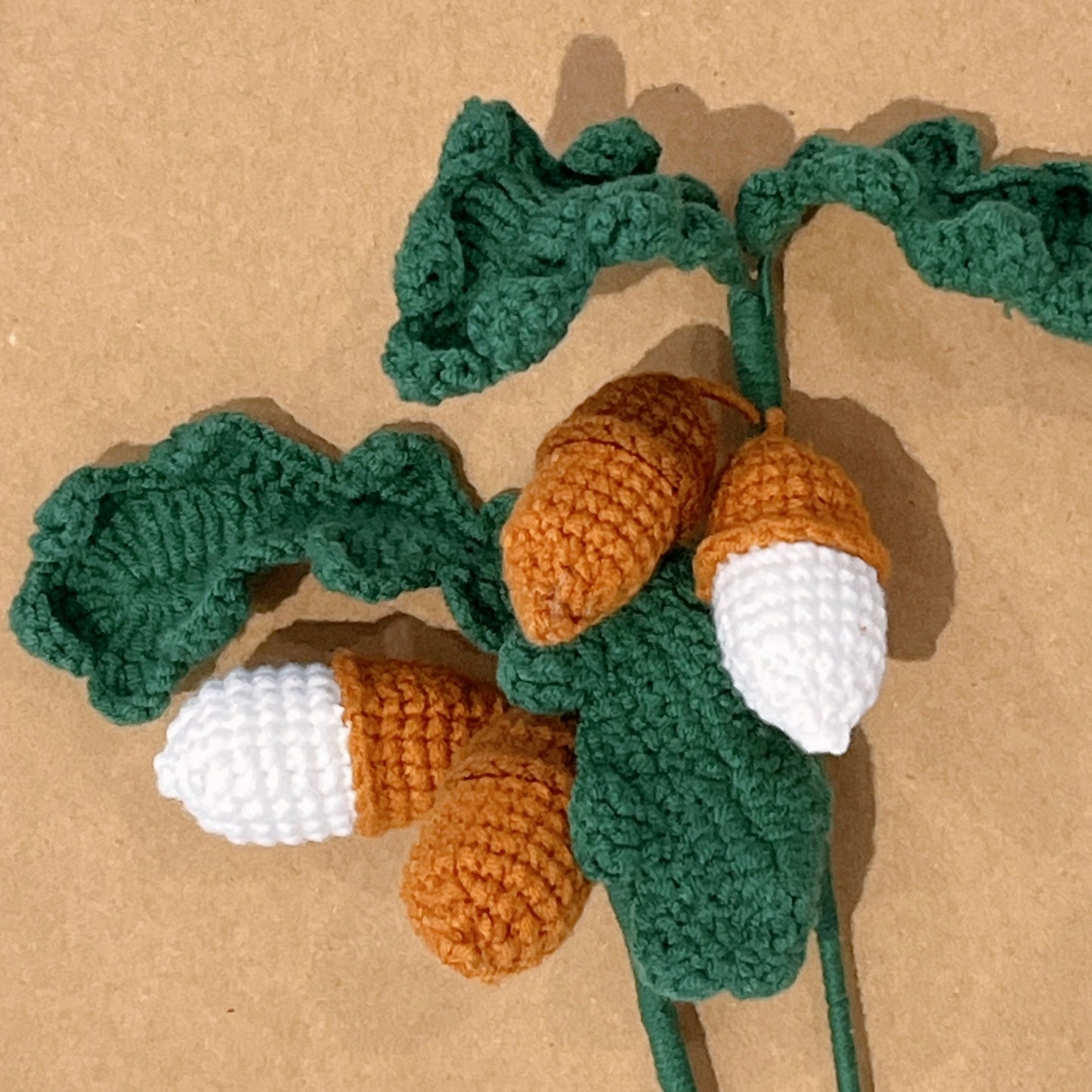 Handmade Crochet Acorn