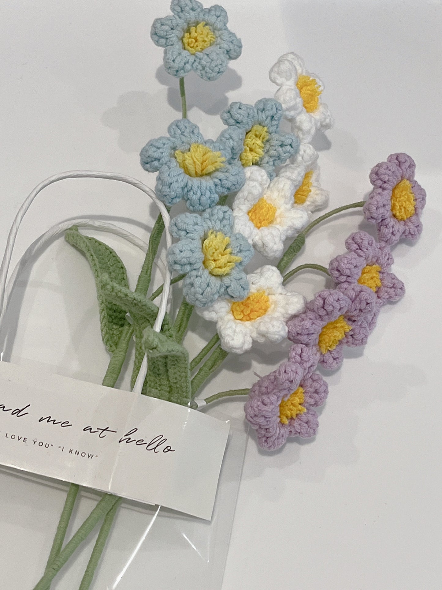 Hademade Crochet Lily of the Valley (big petal)