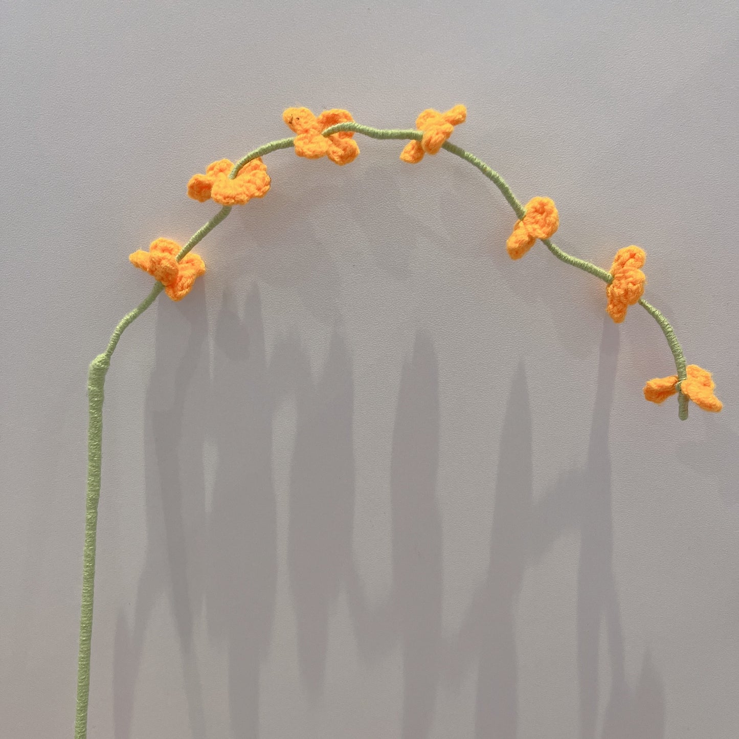 Handmade Crochet Flower Spike