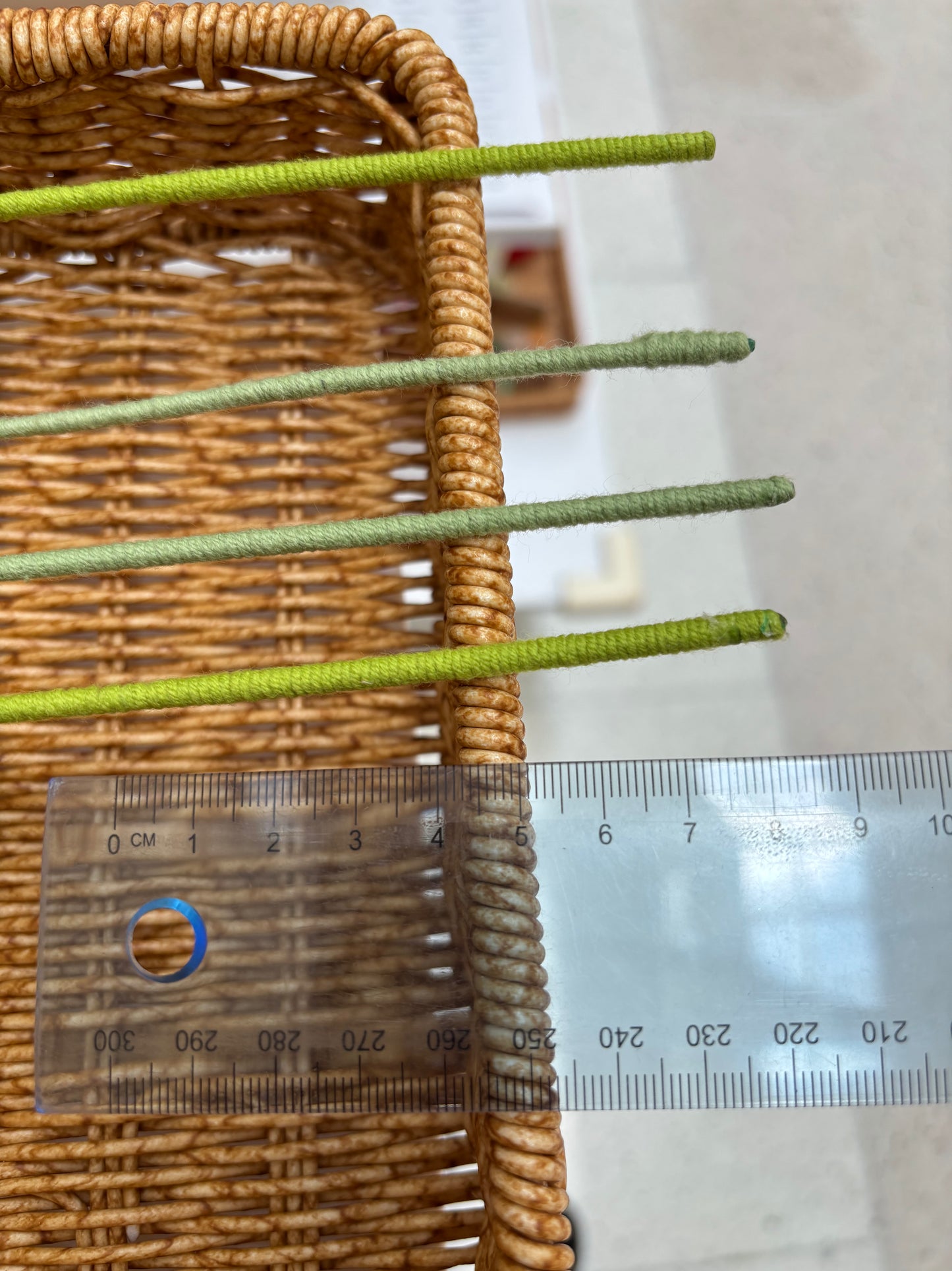 Handmade Crochet Lavender Stems - Purple Decorative Flowers
