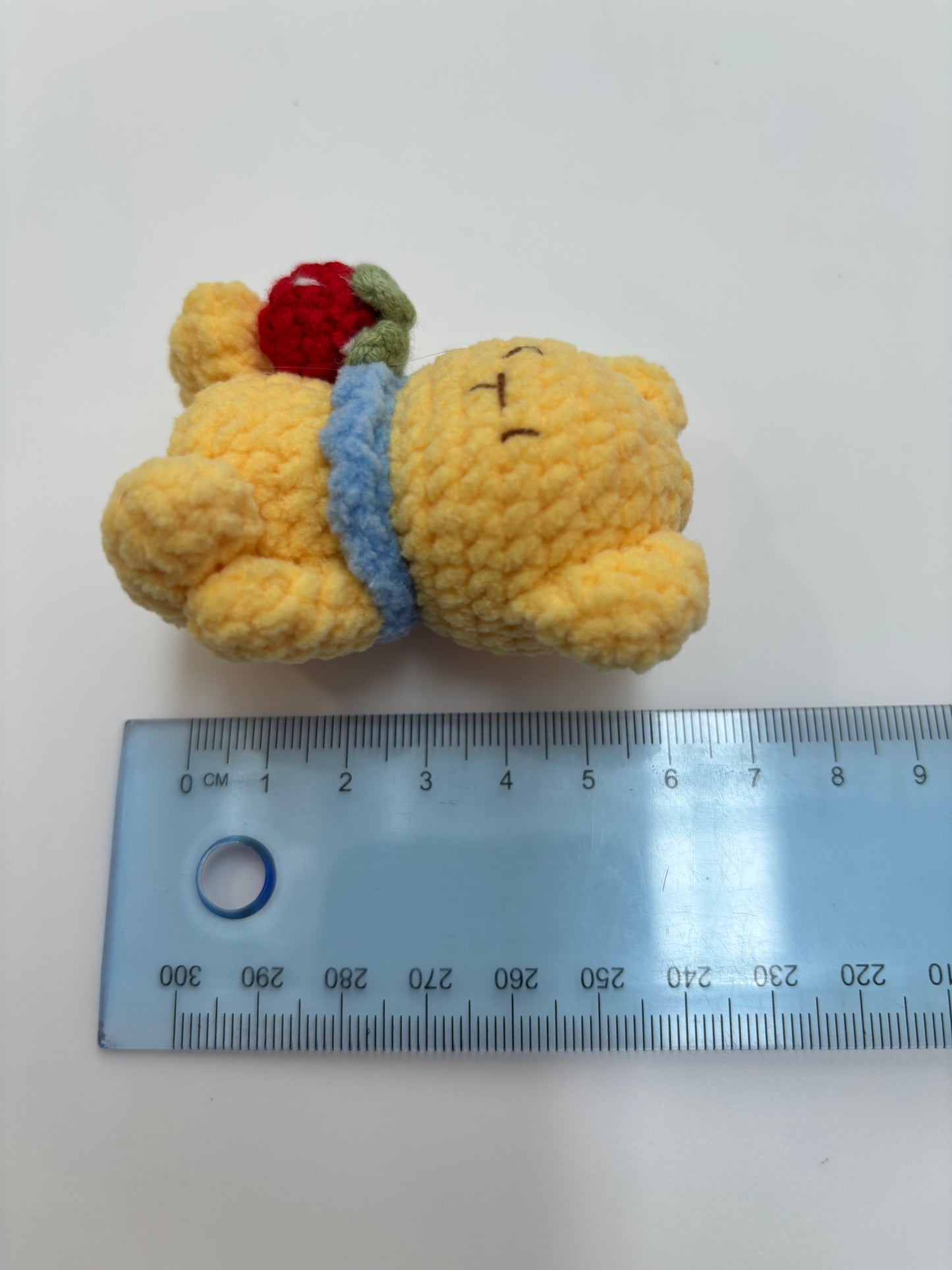 Handmade Crochet Bear Keychain – Cute and Colorful Designs