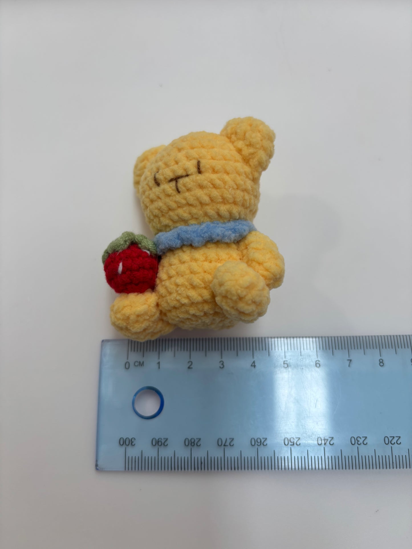 Handmade Crochet Bear Keychain – Cute and Colorful Designs