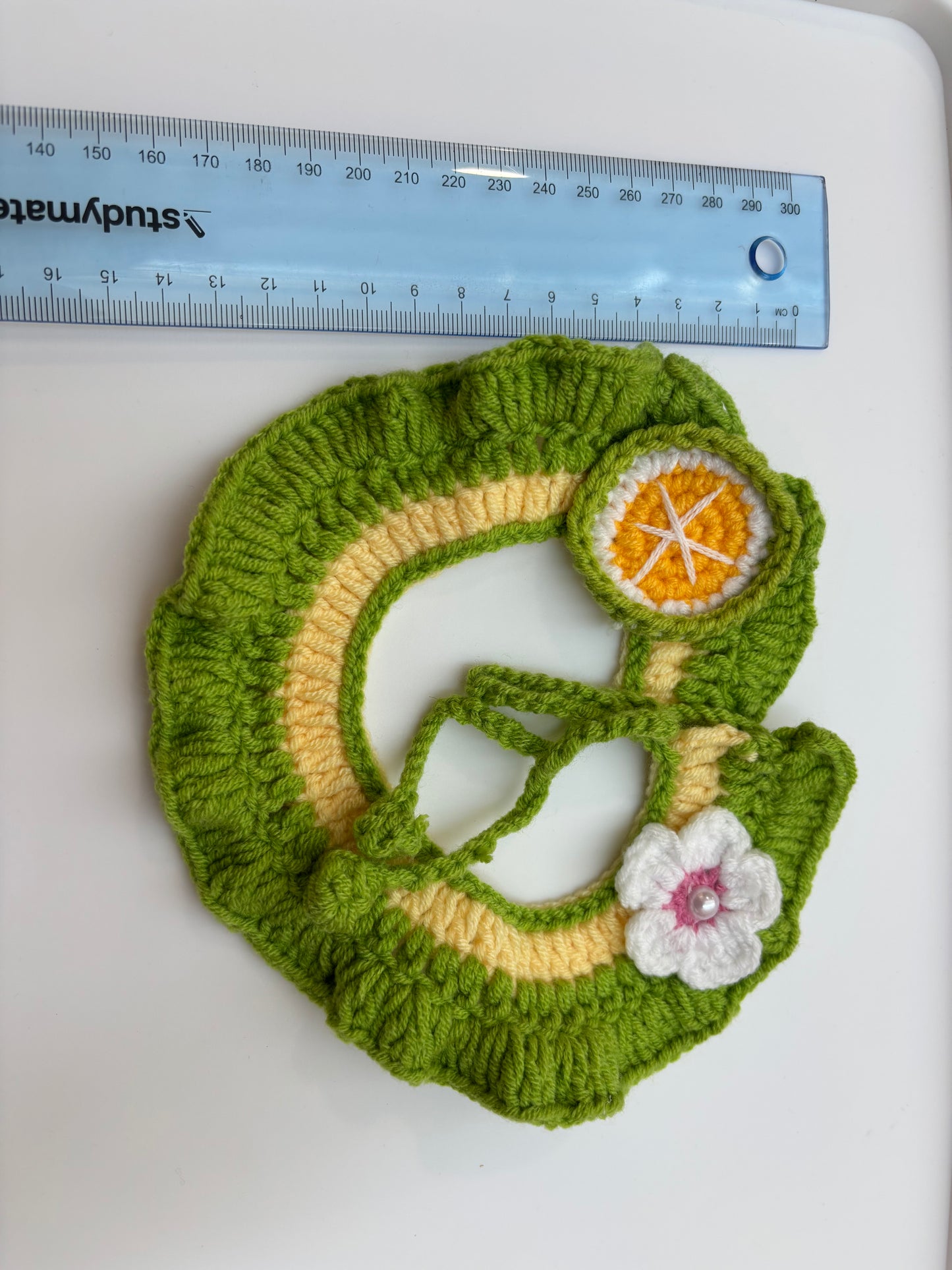 Handmade Crochet Pet Collar – Adorable and Adjustable