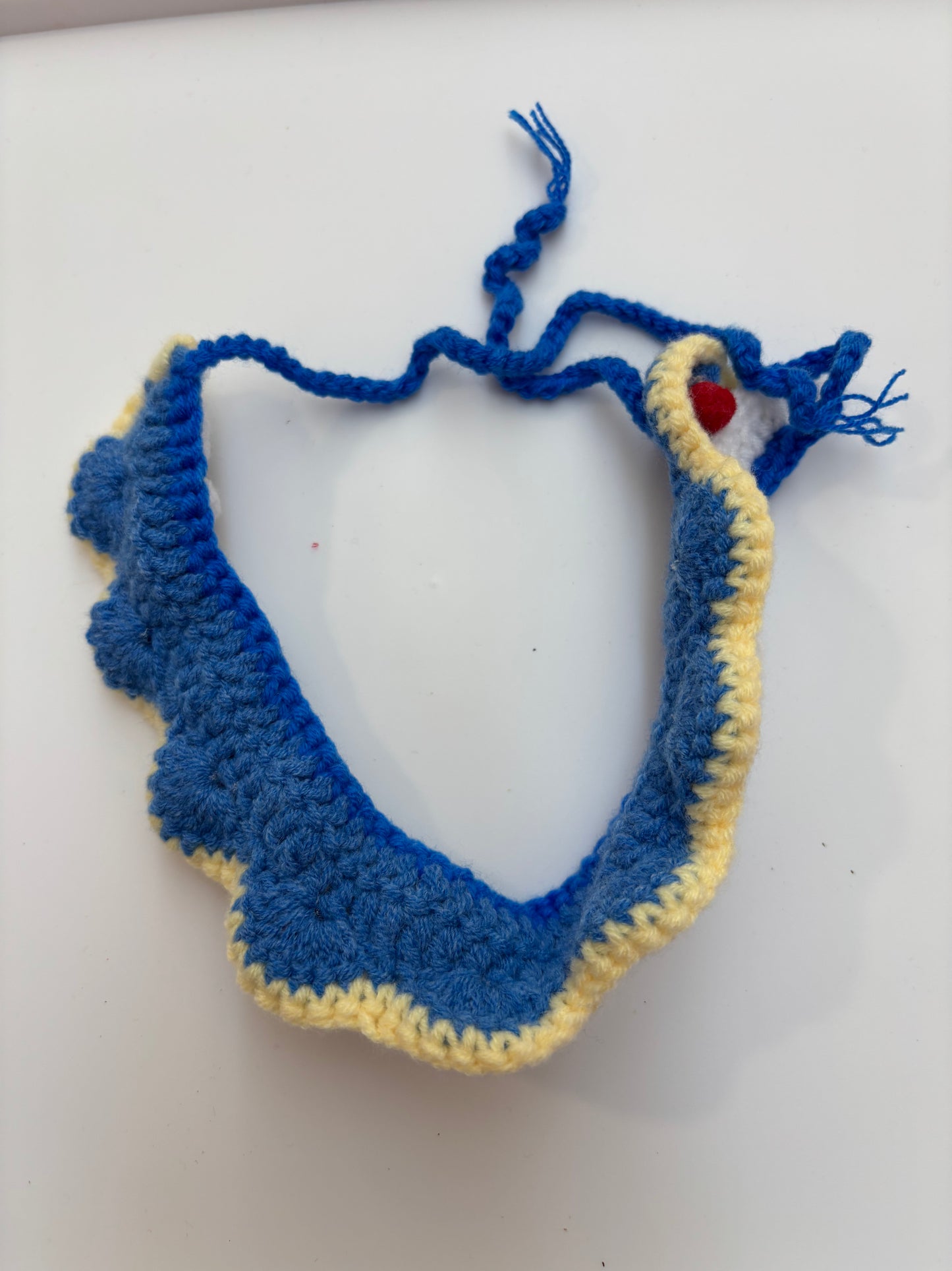 Handmade Crochet Pet Collar – Adorable and Adjustable