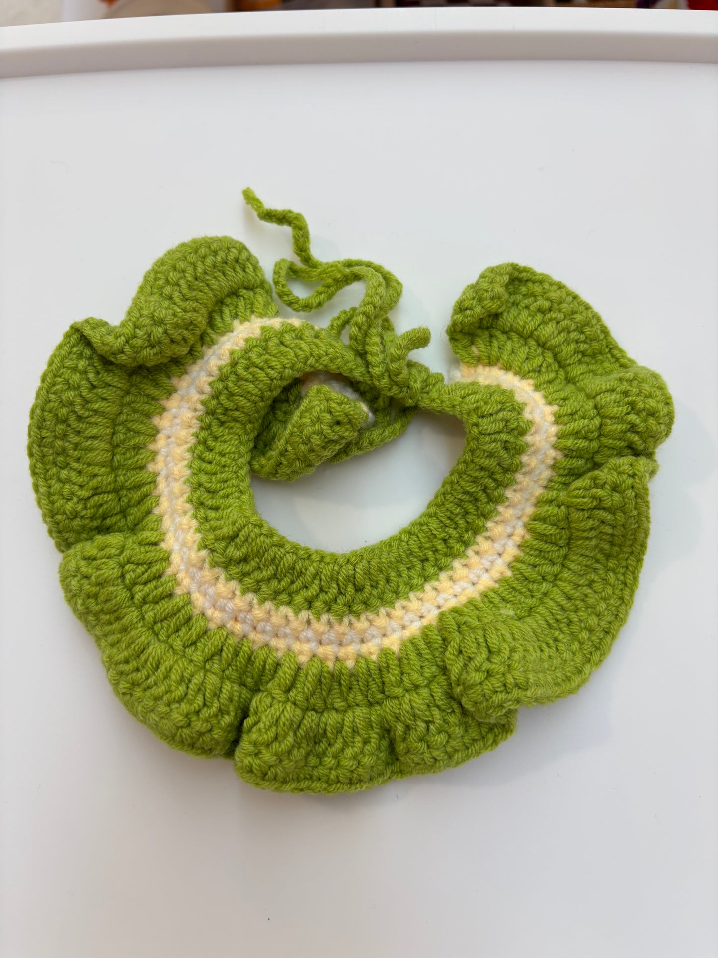 Handmade Crochet Pet Collar – Adorable and Adjustable