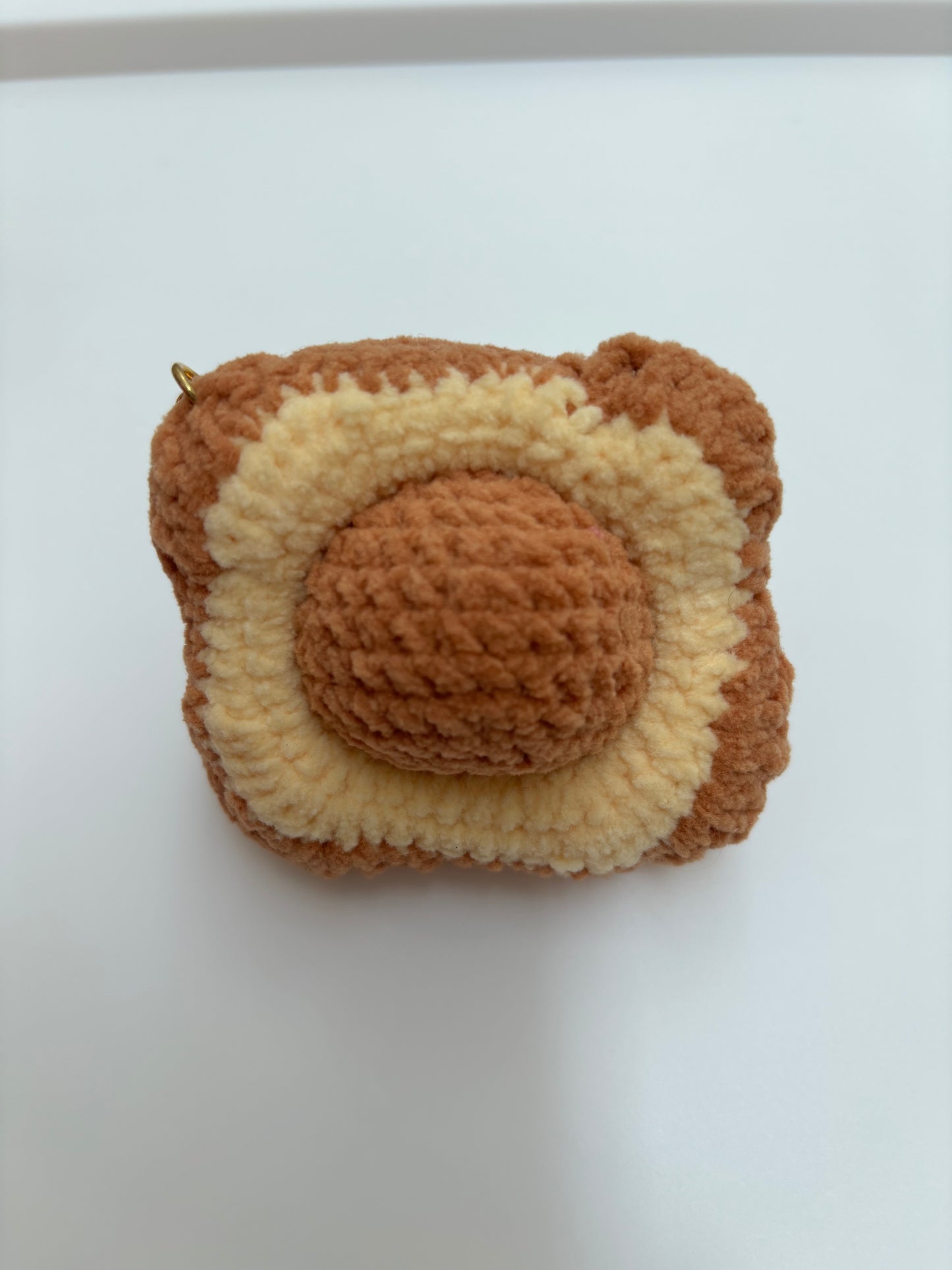 Crochet Animal Keychain - Cute Bread Design