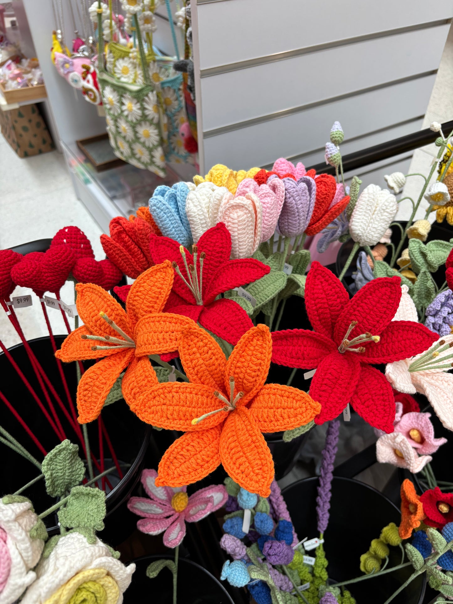 Handmade Crochet Lily Flowers