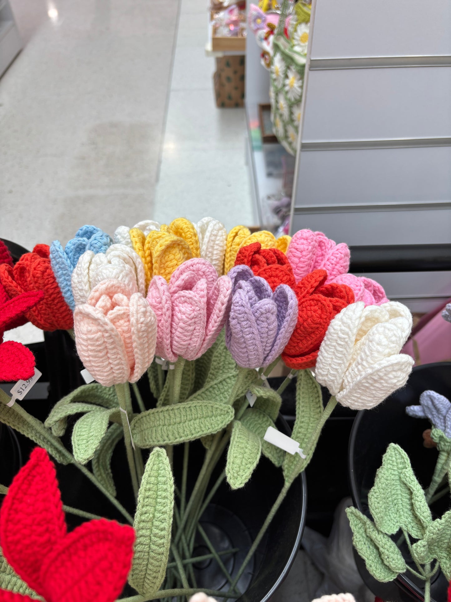 Handmade Crochet Tulip Flower