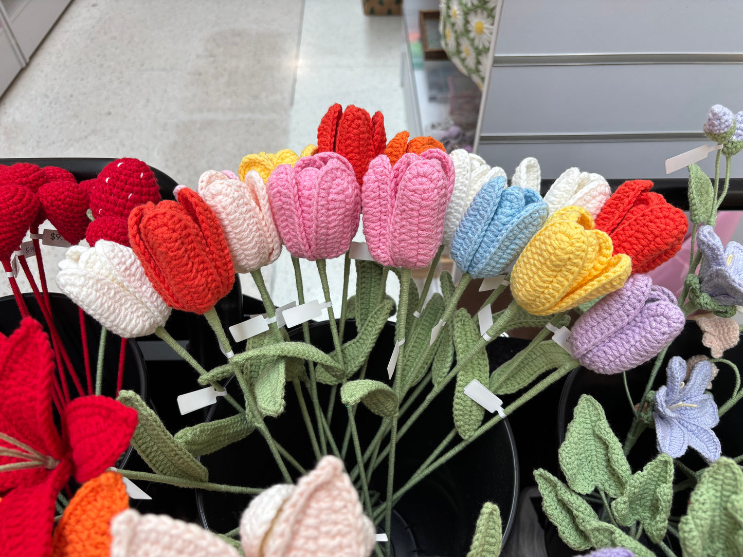 Handmade Crochet Tulip Flower