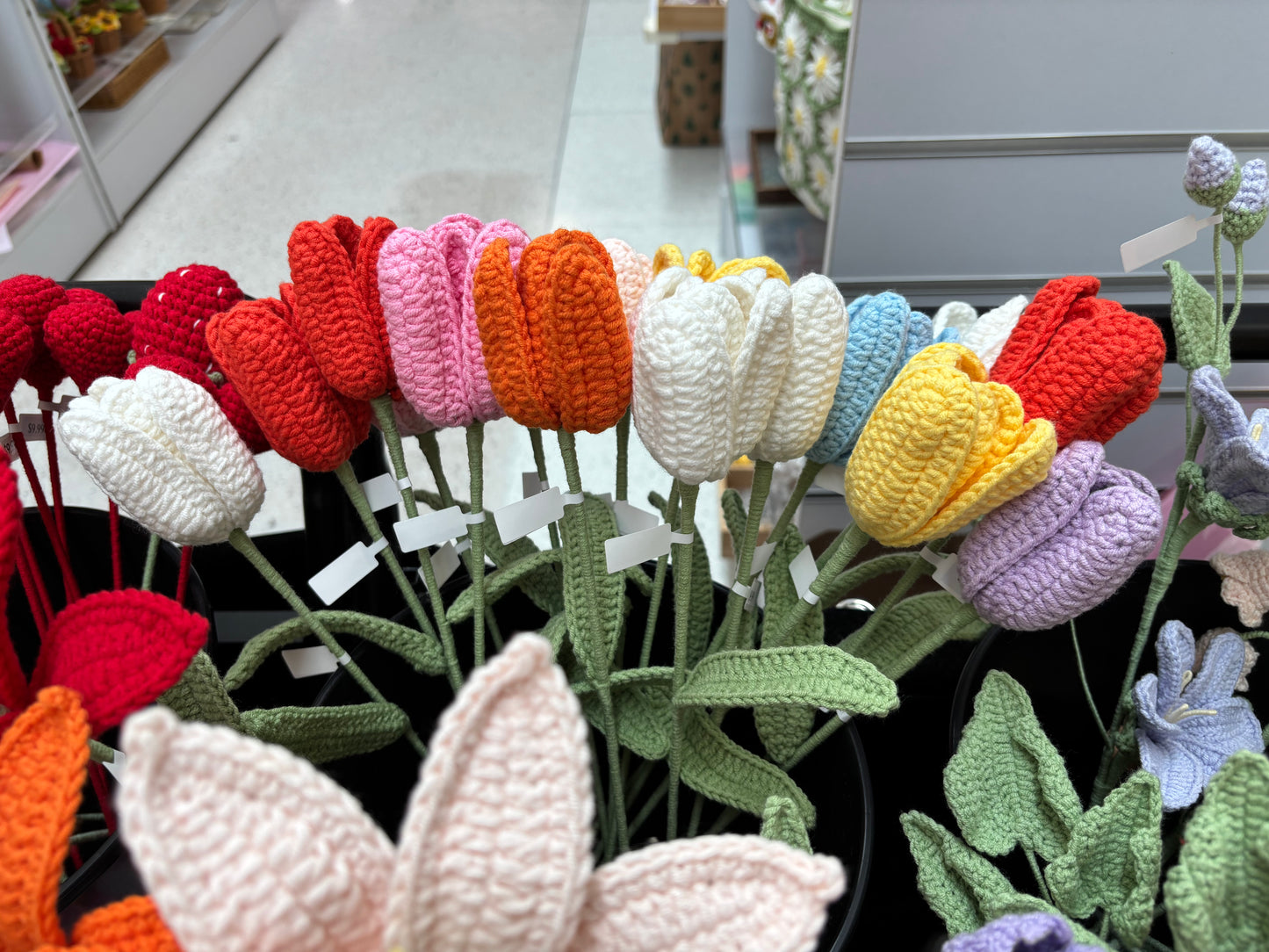 Handmade Crochet Tulip Flower
