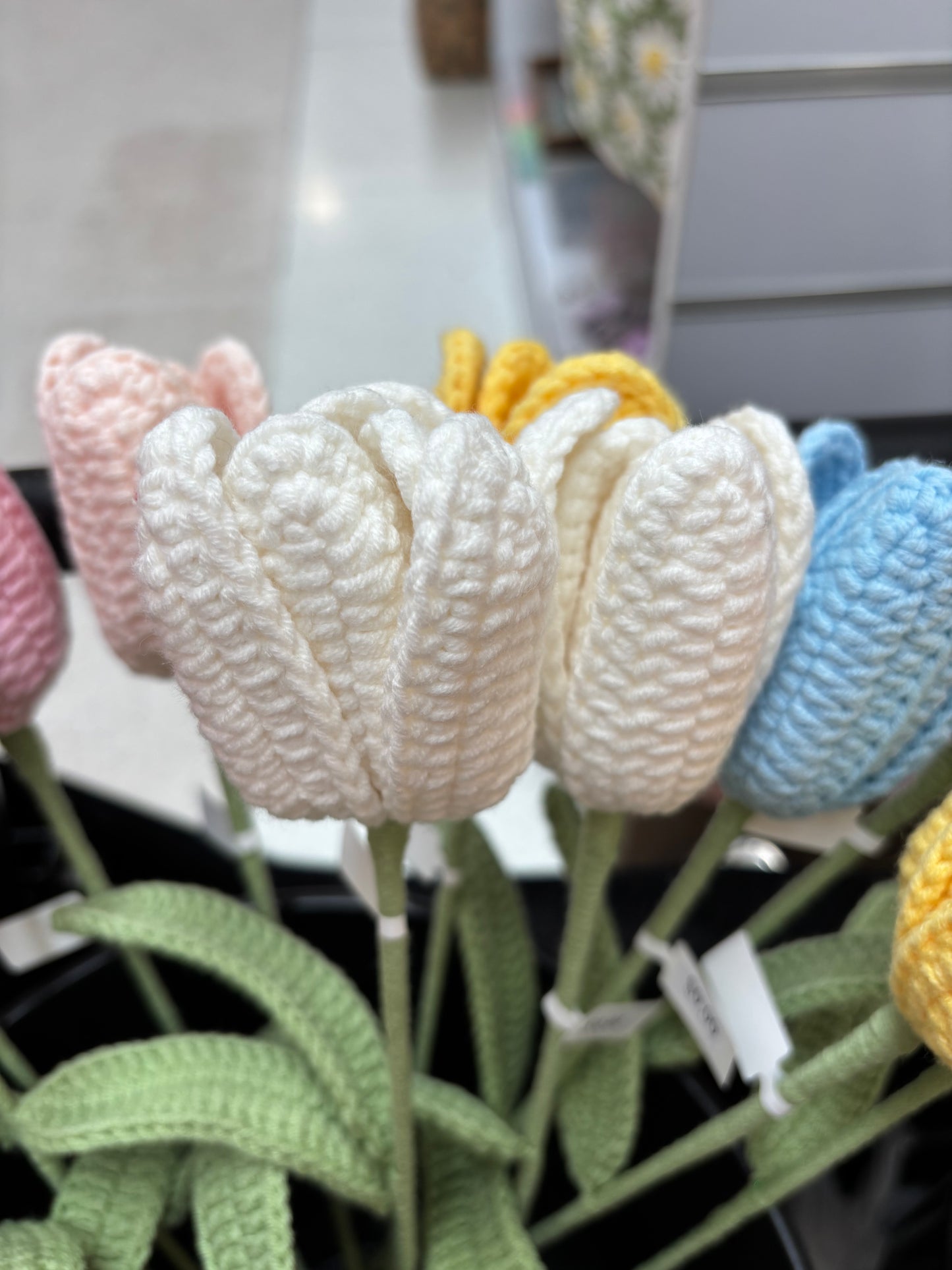 Handmade Crochet Tulip Flower
