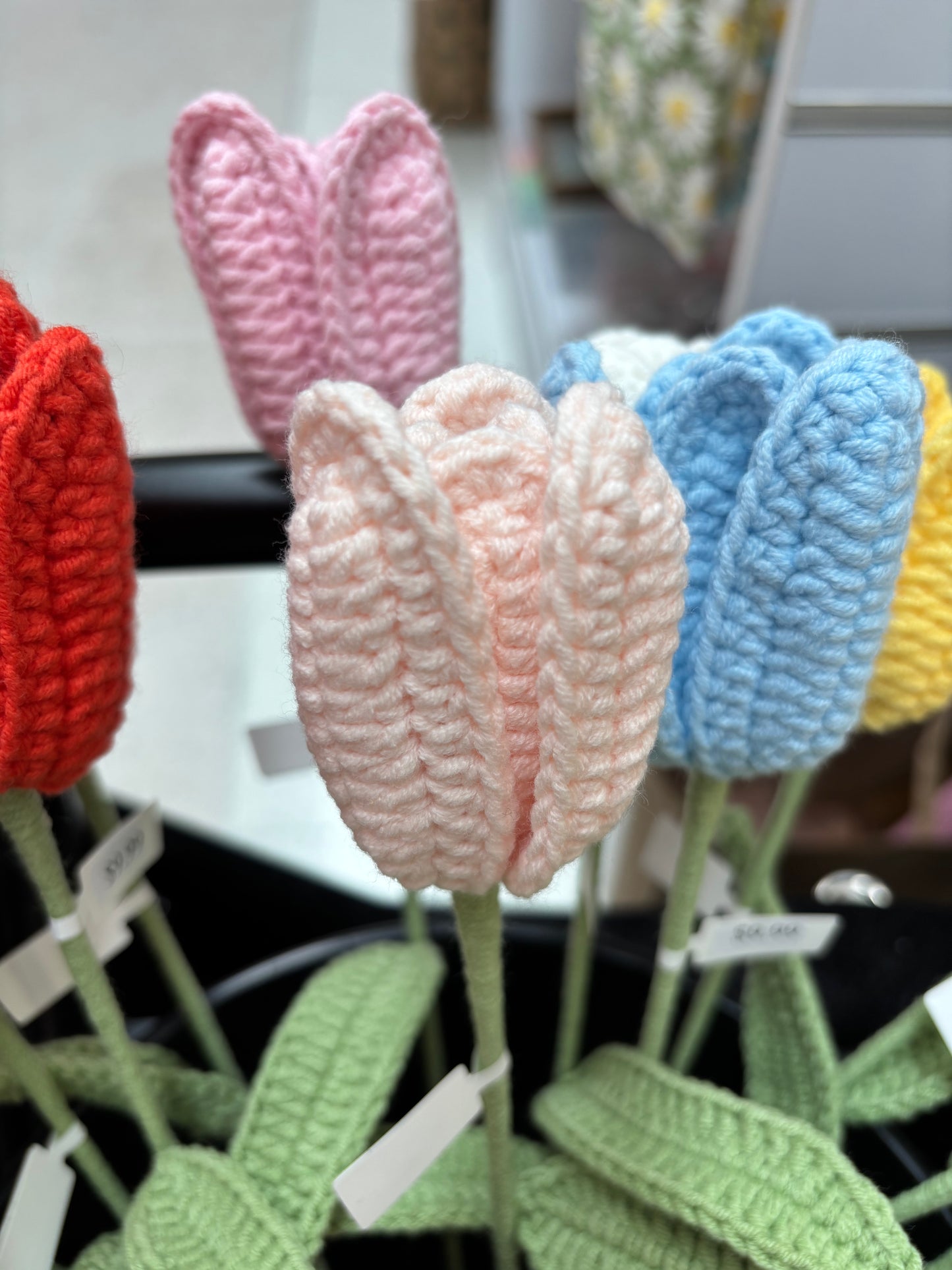Handmade Crochet Tulip Flower