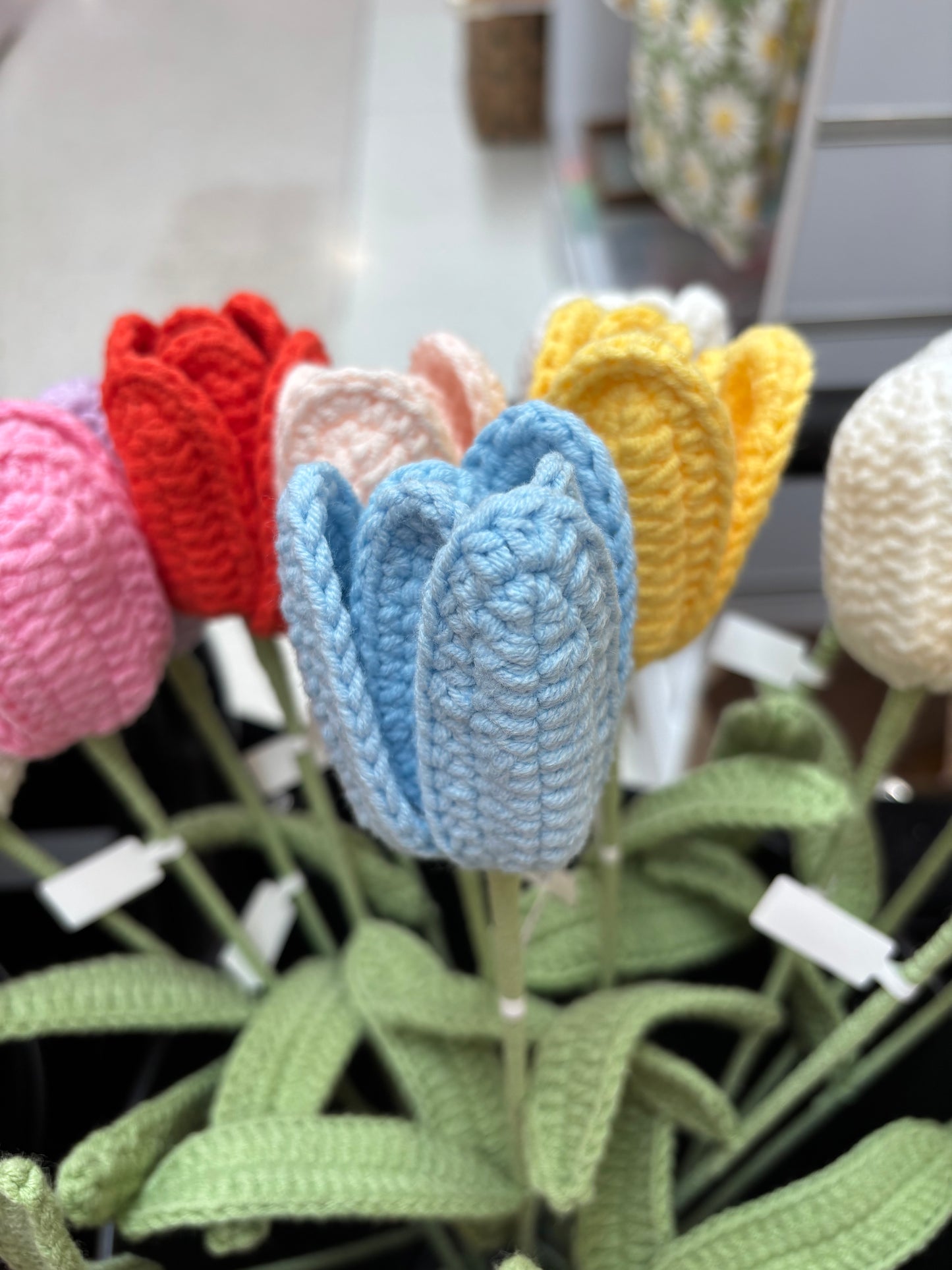 Handmade Crochet Tulip Flower