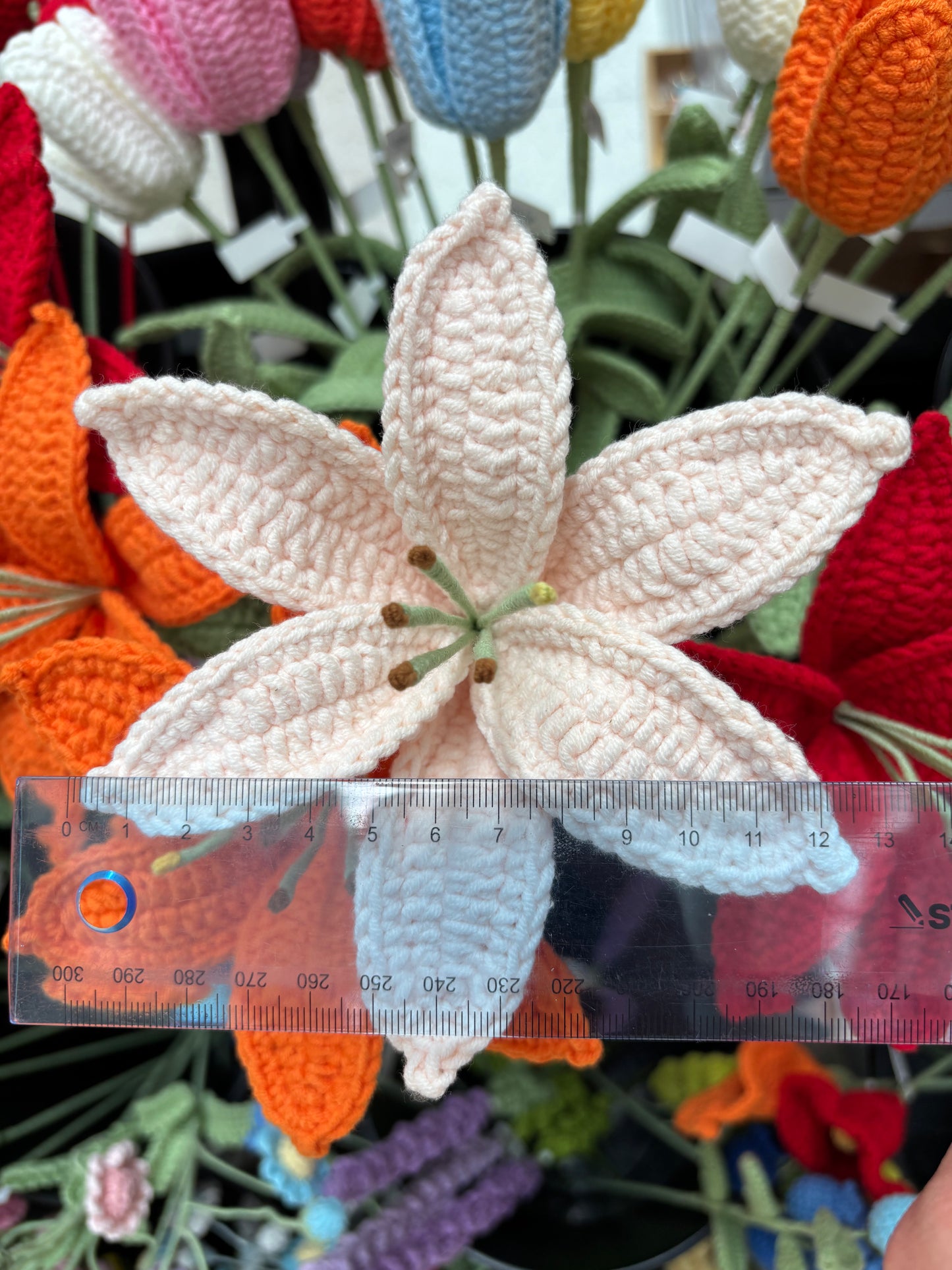 Handmade Crochet Lily Flowers